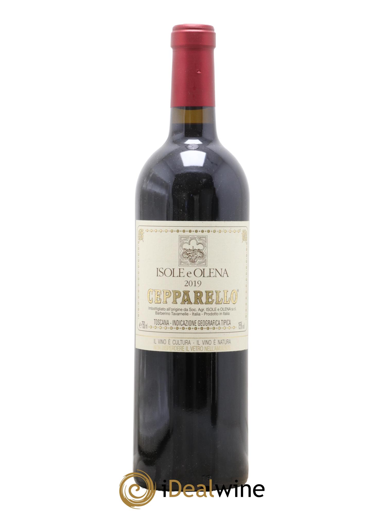 Toscana IGT Cepparello Isole e olena 2019 - Posten von 1 Flasche - 1