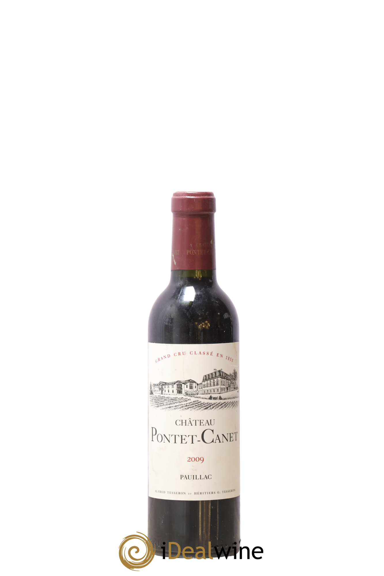 Château Pontet Canet 5ème Grand Cru Classé 2009 - Lot de 1 demi bouteille - 0