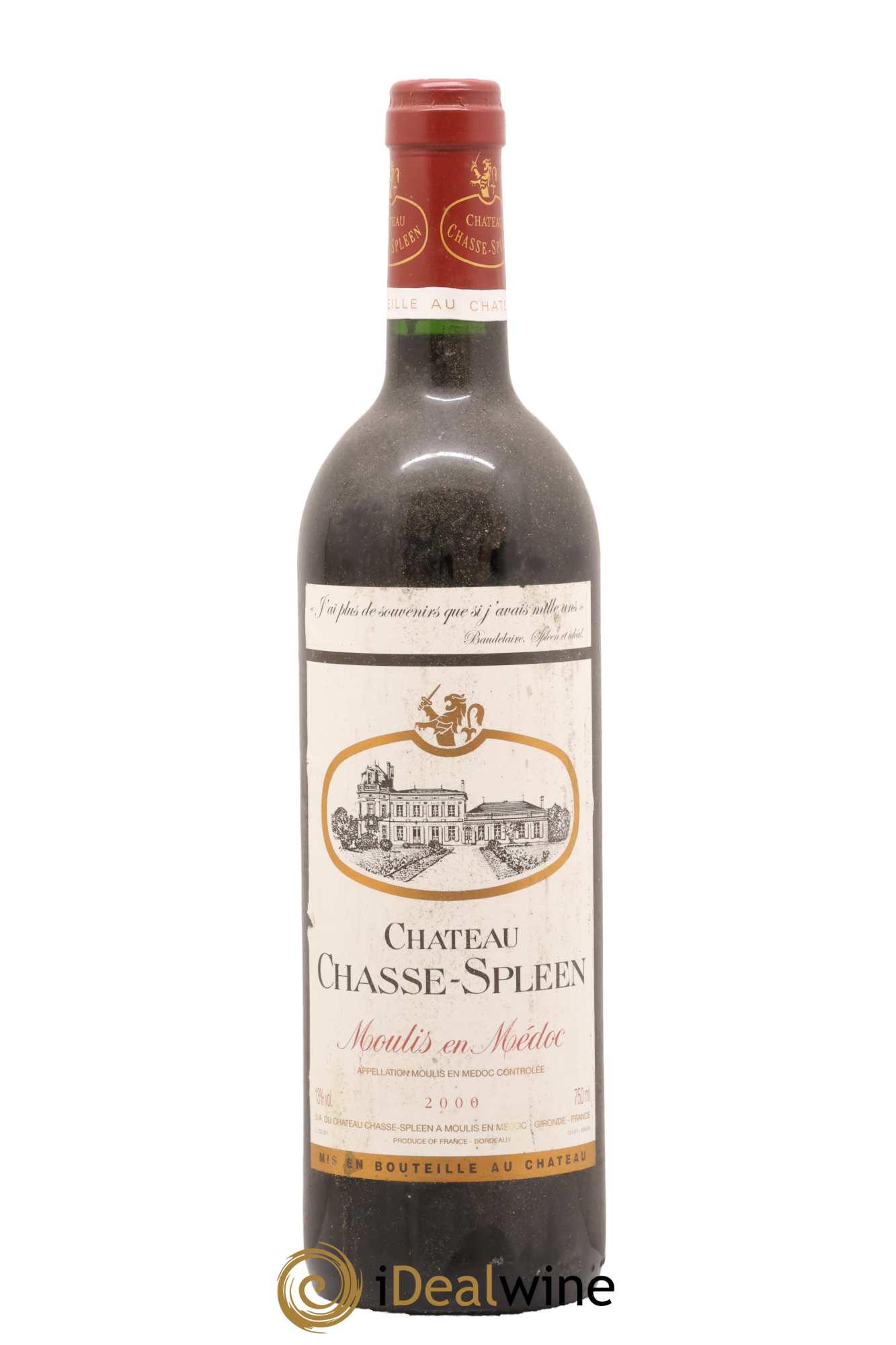 Château Chasse Spleen 2000 - Lot of 1 bottle - 0
