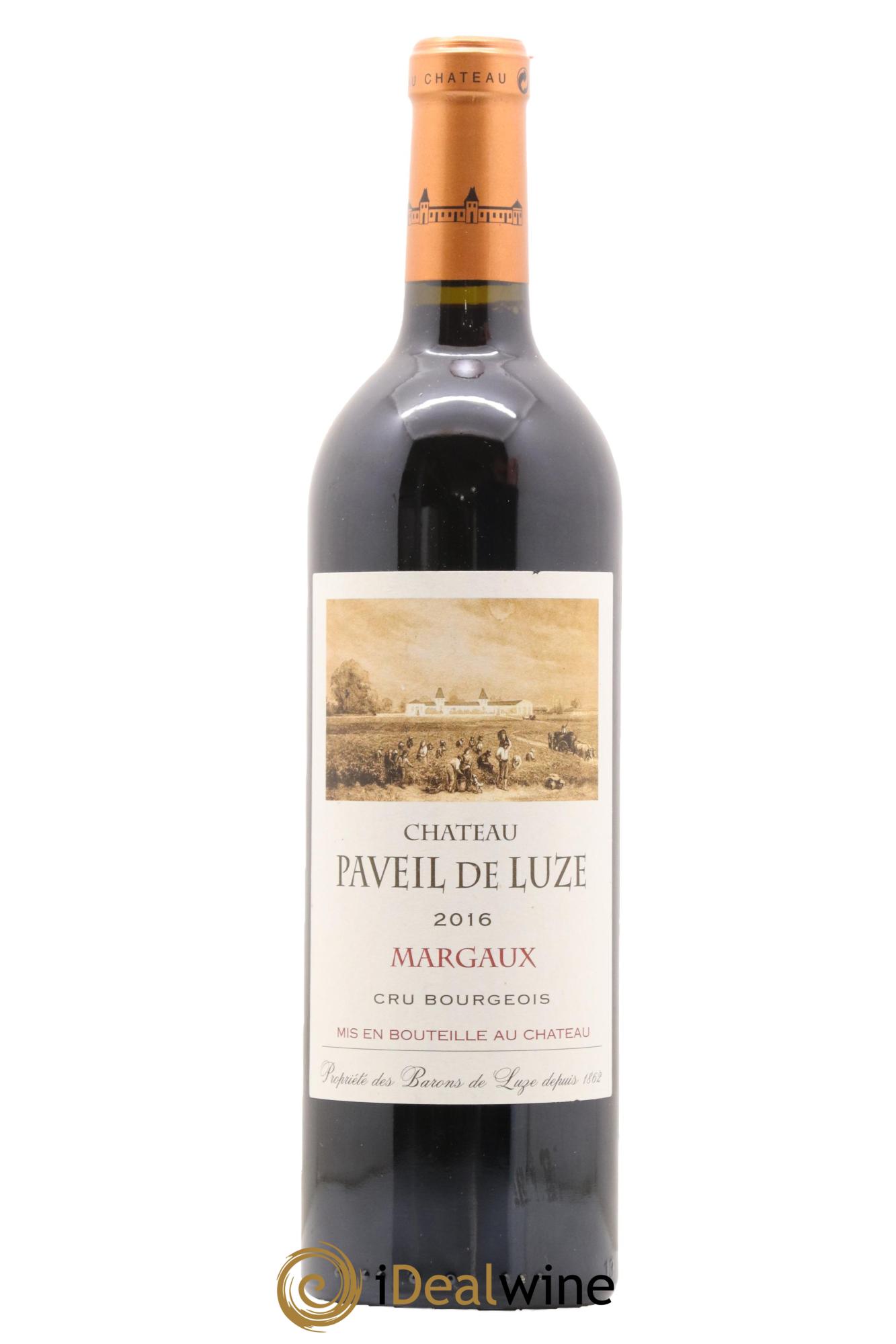 Château Paveil de Luze Cru Bourgeois 2016 - Lot de 1 bouteille - 0