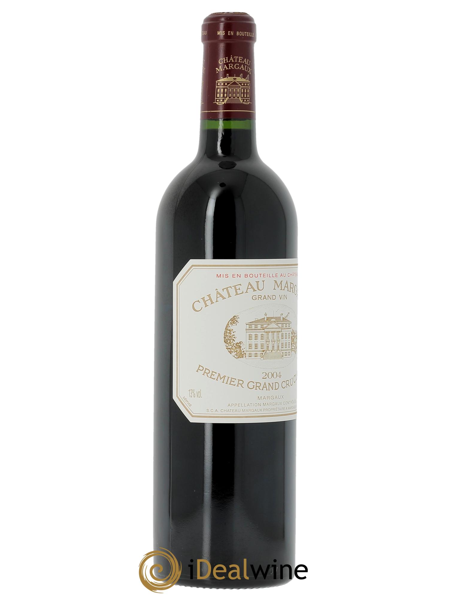Château Margaux 1er Grand Cru Classé (OWC if 6 bts) 2004 - Lot of 1 bottle - 2