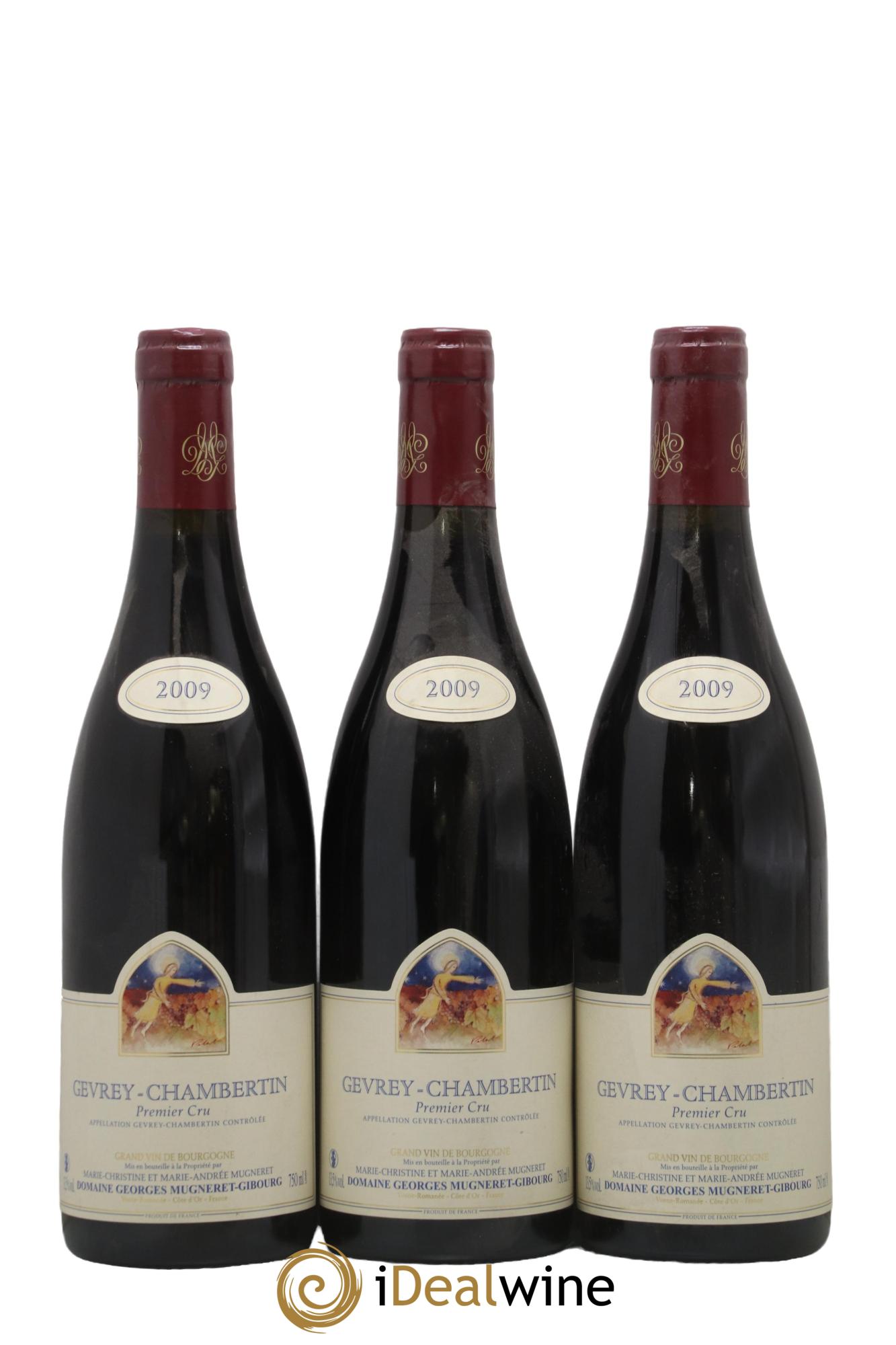 Gevrey-Chambertin 1er Cru Mugneret-Gibourg (Domaine) 2009 - Lot de 3 bouteilles - 0