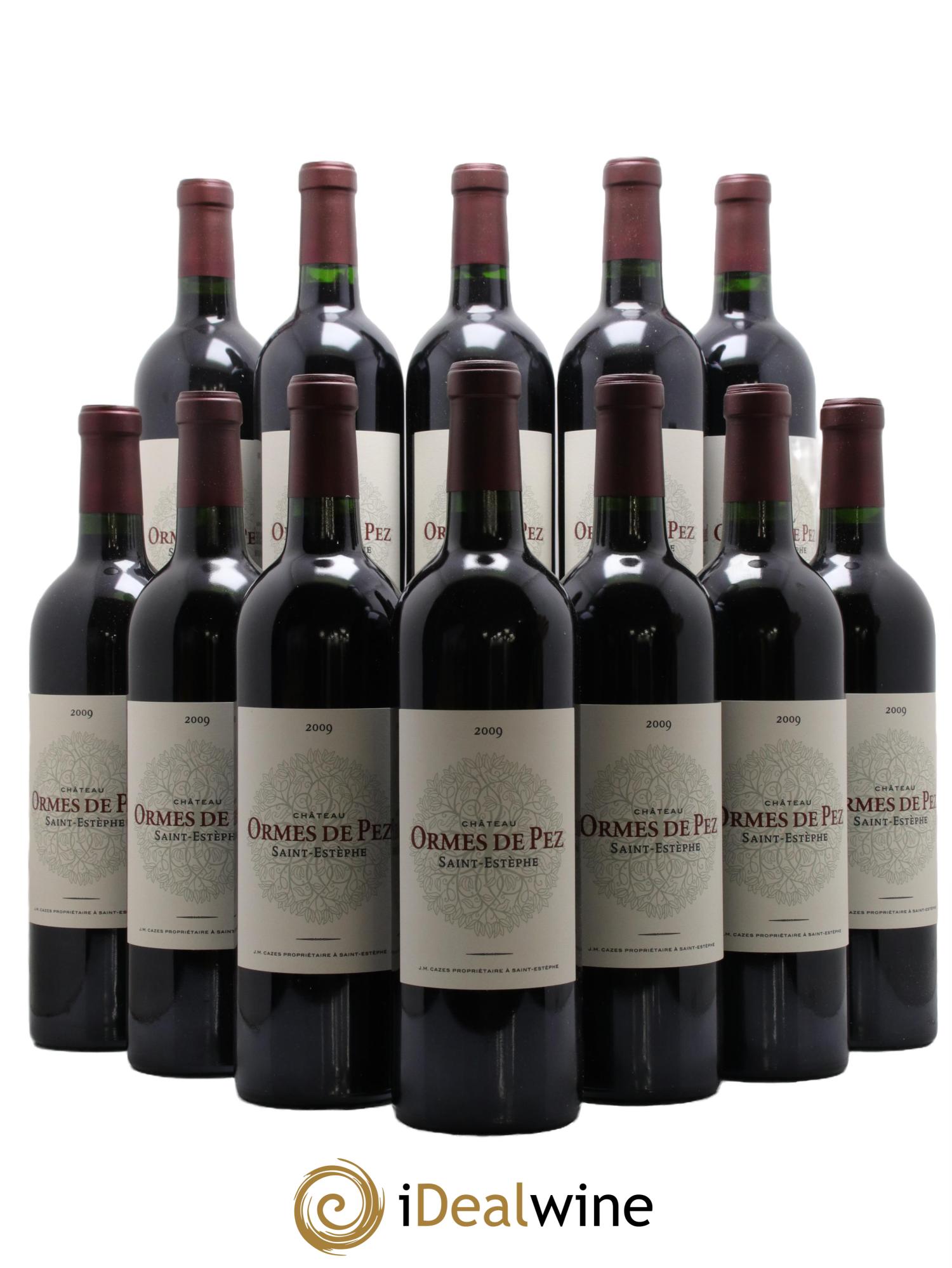 Château les Ormes de Pez 2009 - Lotto di 12 bottiglie - 0