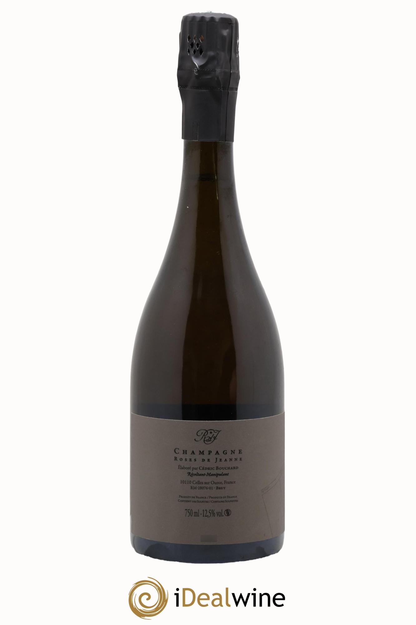 Roses de Jeanne Côte de Val Vilaine Blanc de Noirs Cédric Bouchard 2022 - Posten von 1 Flasche - 1