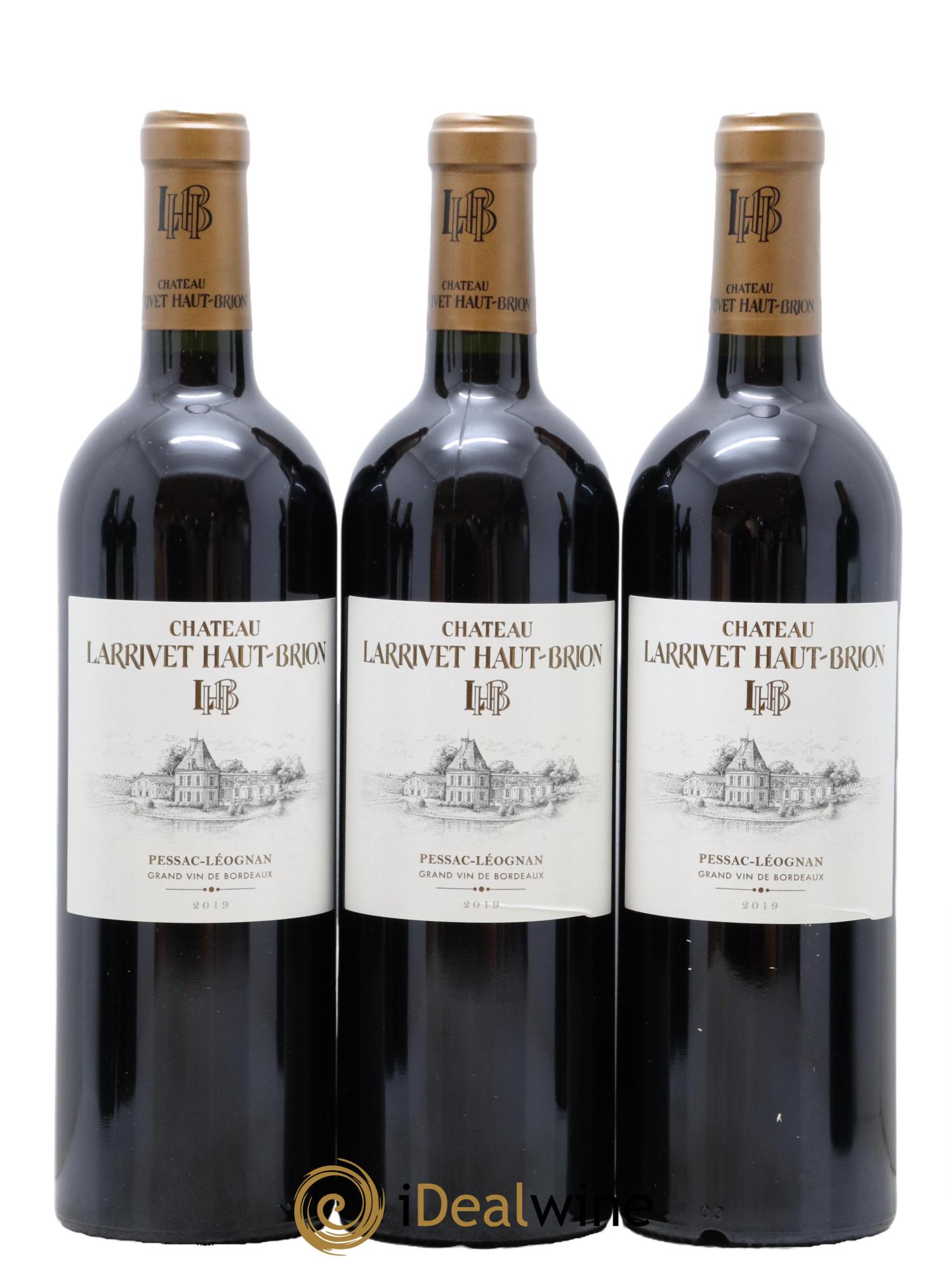 Château Larrivet Haut-Brion 2019 - Lot de 12 bouteilles - 3