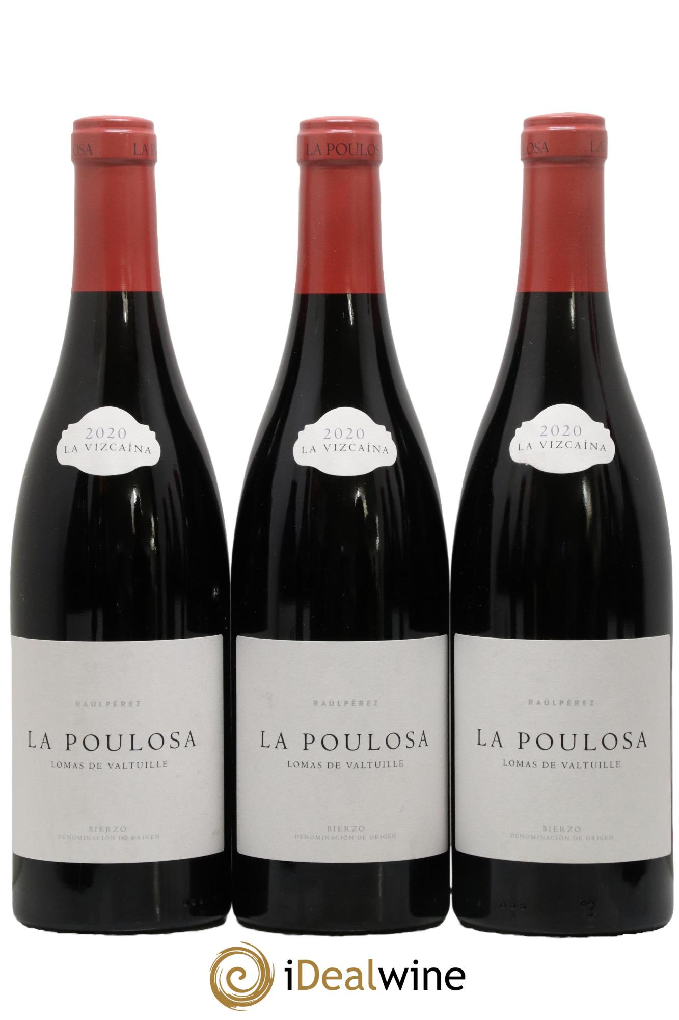 Bierzo DO La Vizcaina La Poulosa R.Perez 2020 - Lot de 3 bouteilles - 0