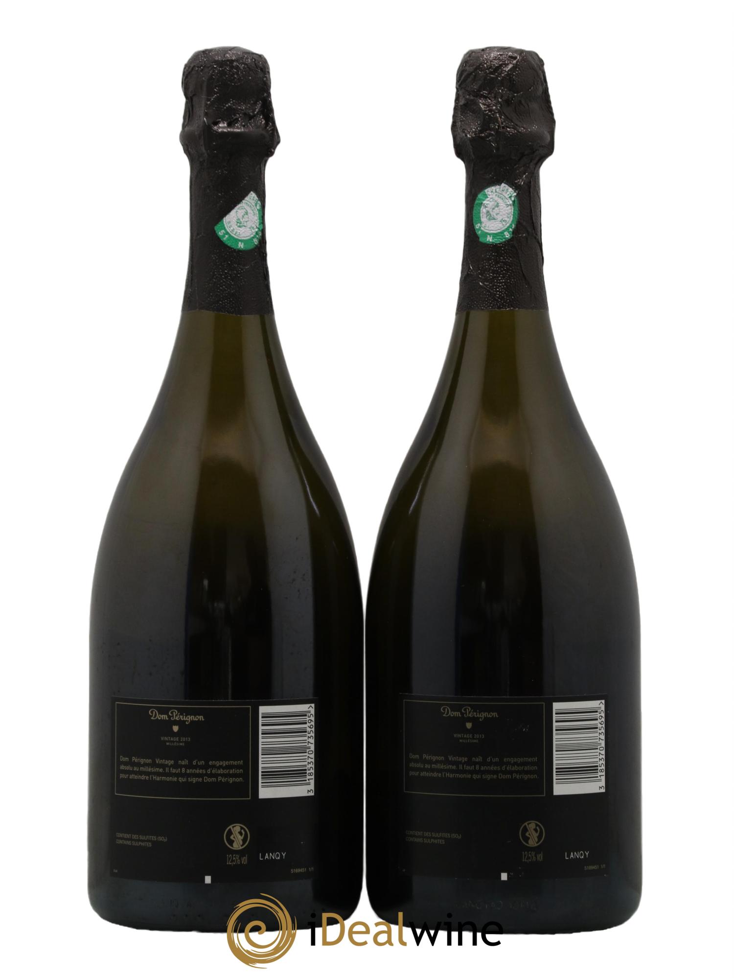 Brut Dom Pérignon 2013 - Lot de 2 bouteilles - 1