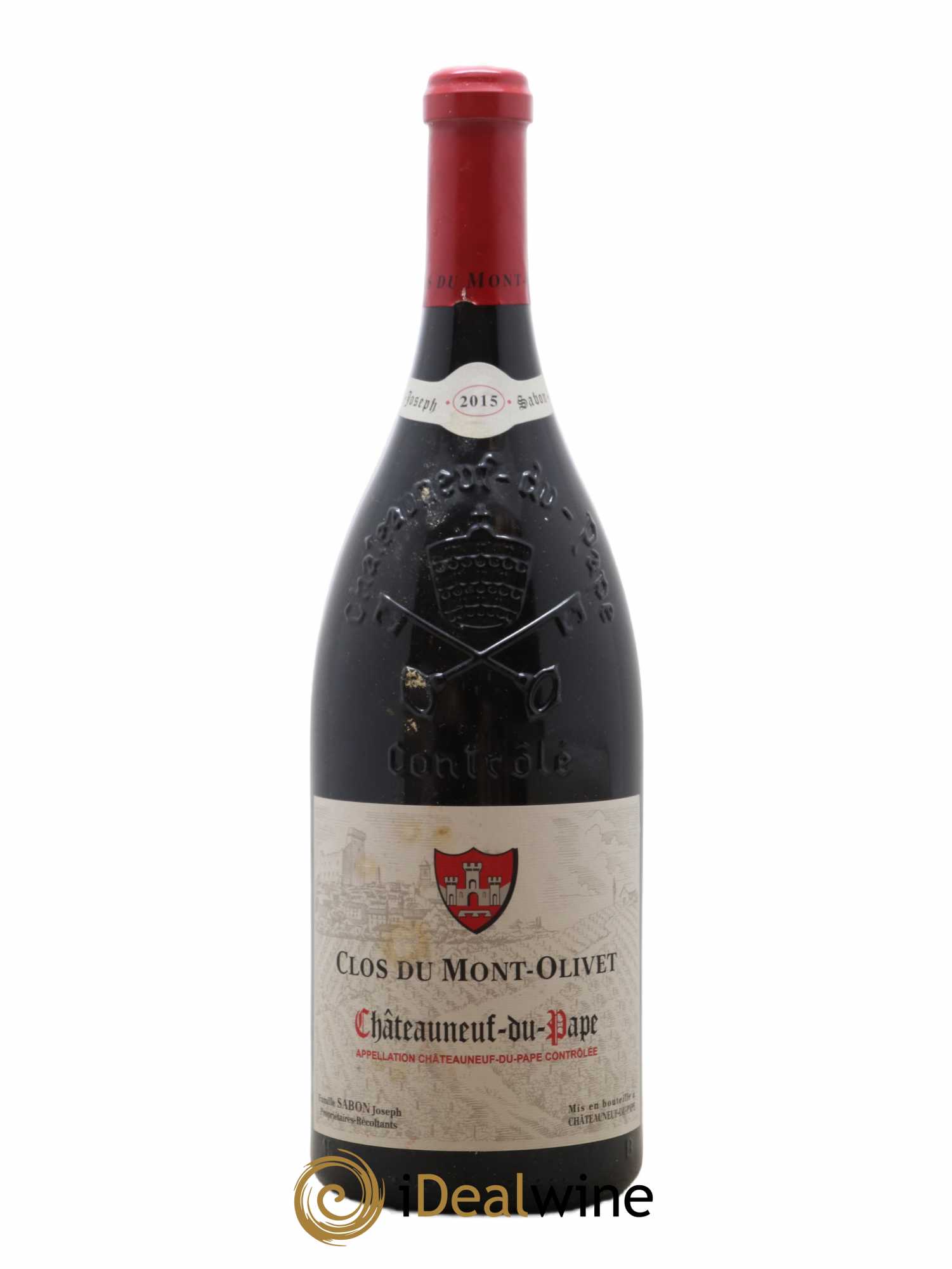 Châteauneuf-du-Pape Clos du Mont-Olivet 2015 - Lot de 1 magnum - 0