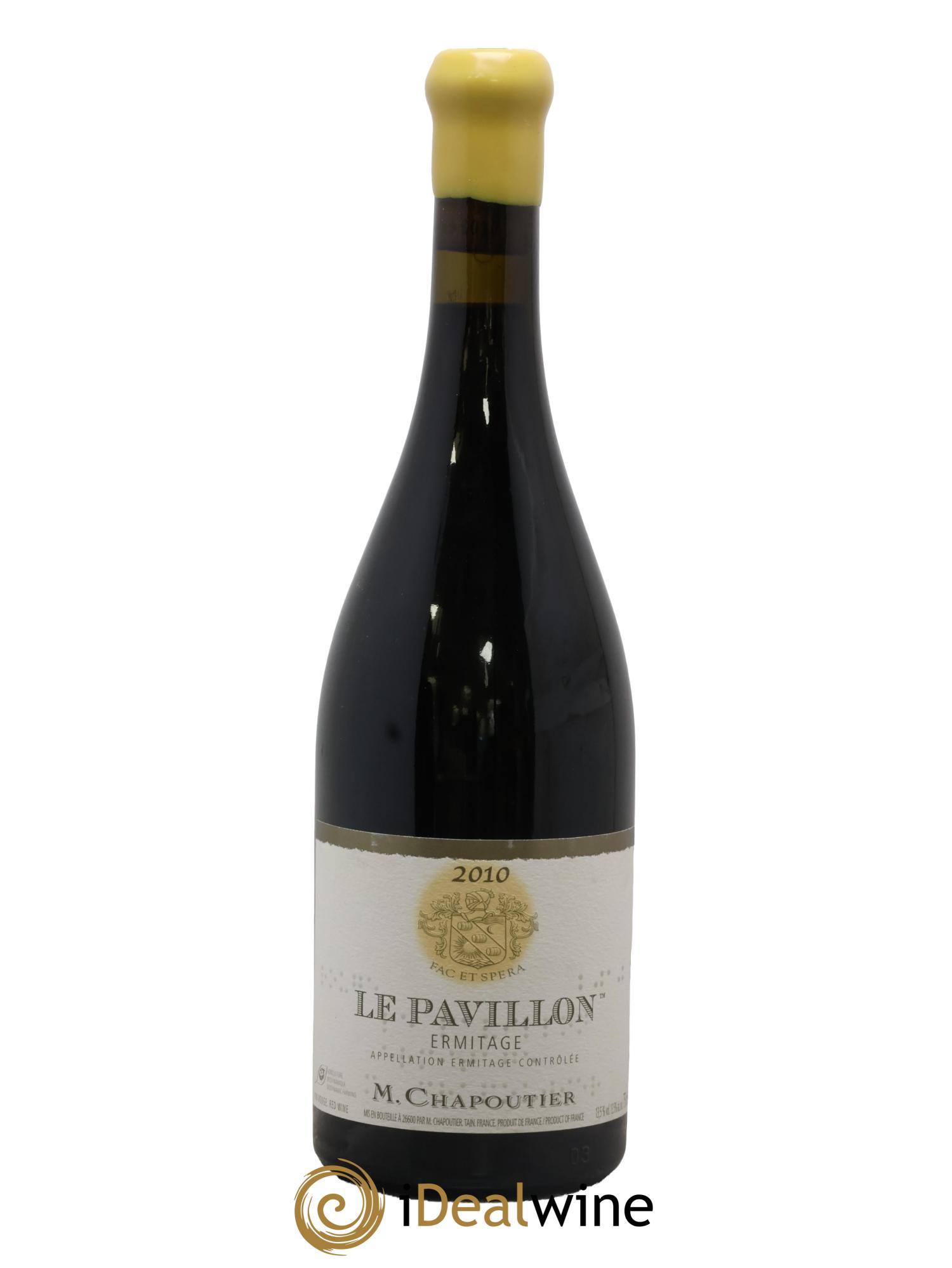 Hermitage Ermitage Le Pavillon Chapoutier 2010 - Lot of 1 bottle - 0