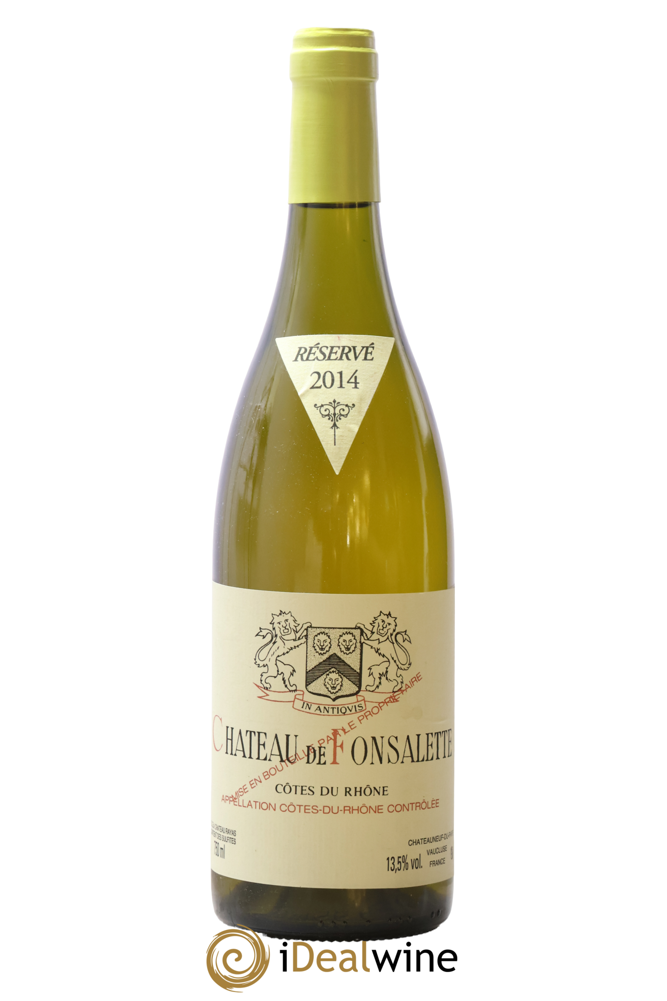 Côtes-du-Rhône Château de Fonsalette Emmanuel Reynaud 2014 - Lot of 1 bottle - 0