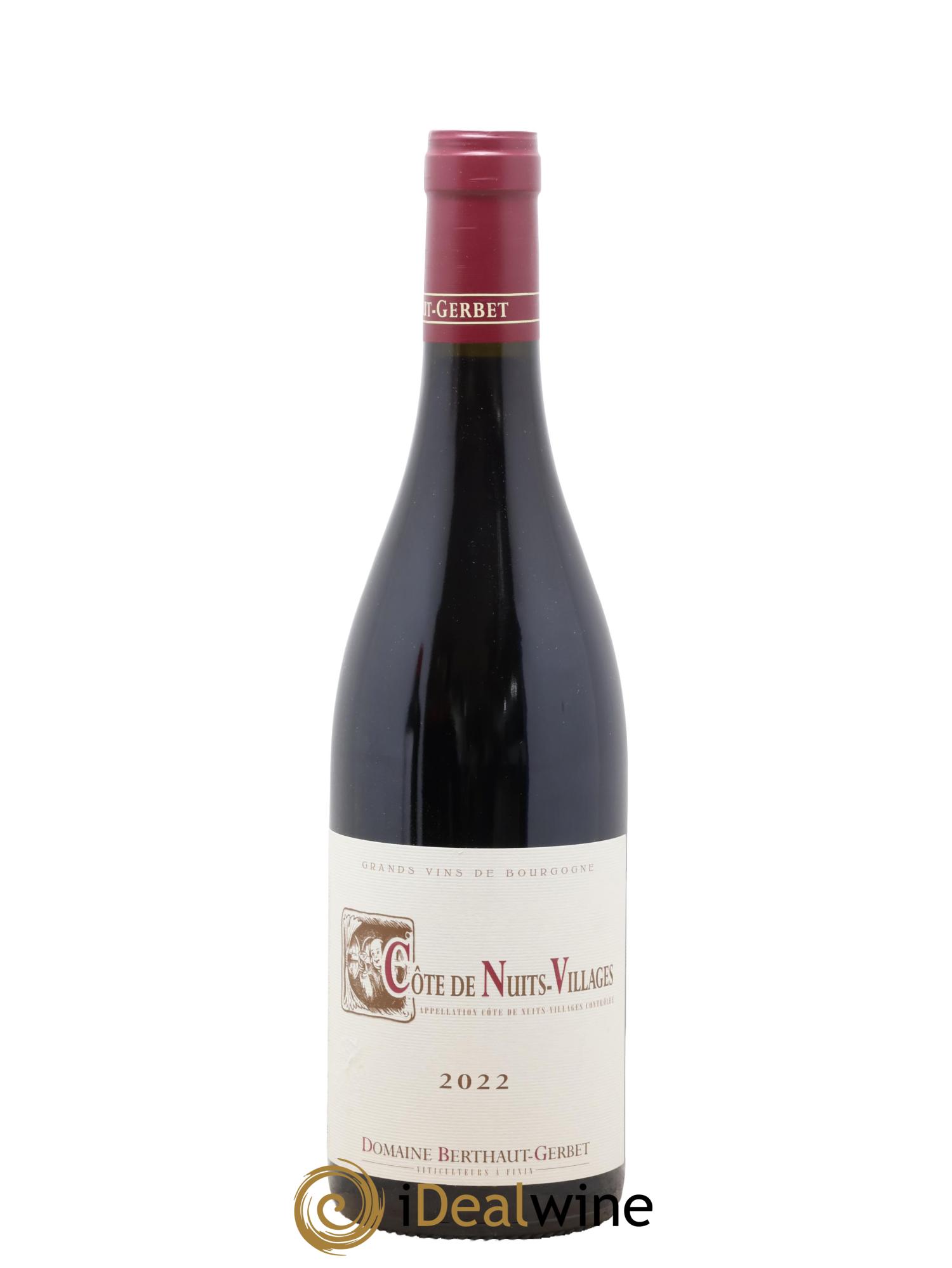 Côtes de Nuits Villages Berthaut Gerbet (Domaine) 2022 - Lotto di 1 bottiglia - 0