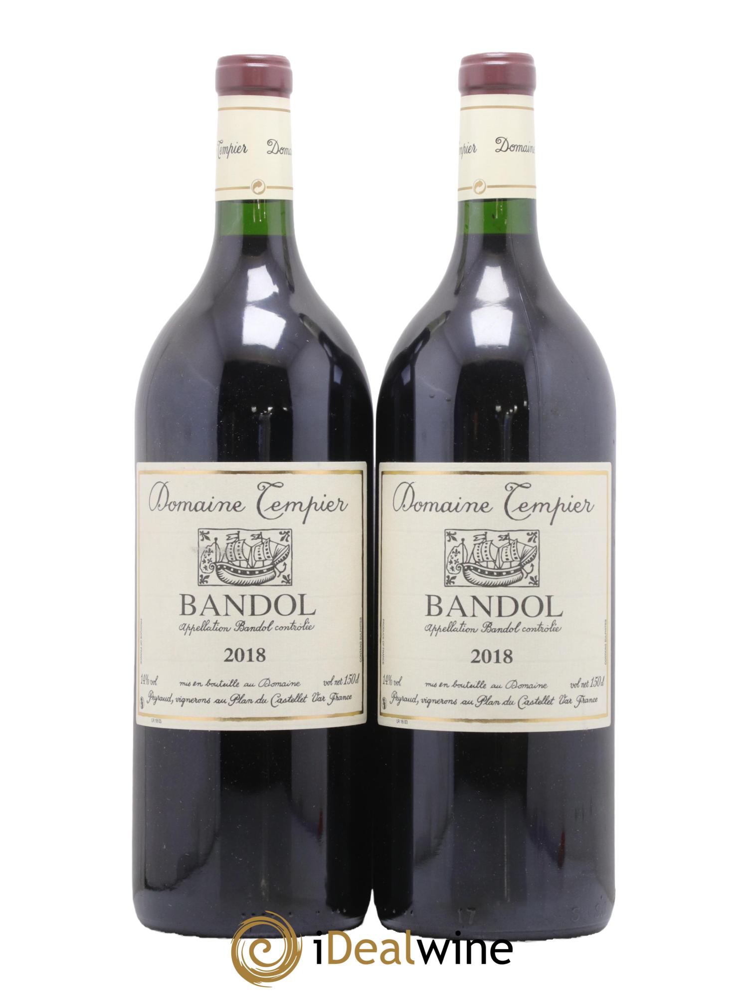 Bandol Domaine Tempier Famille Peyraud 2018 - Lot of 2 magnums - 0