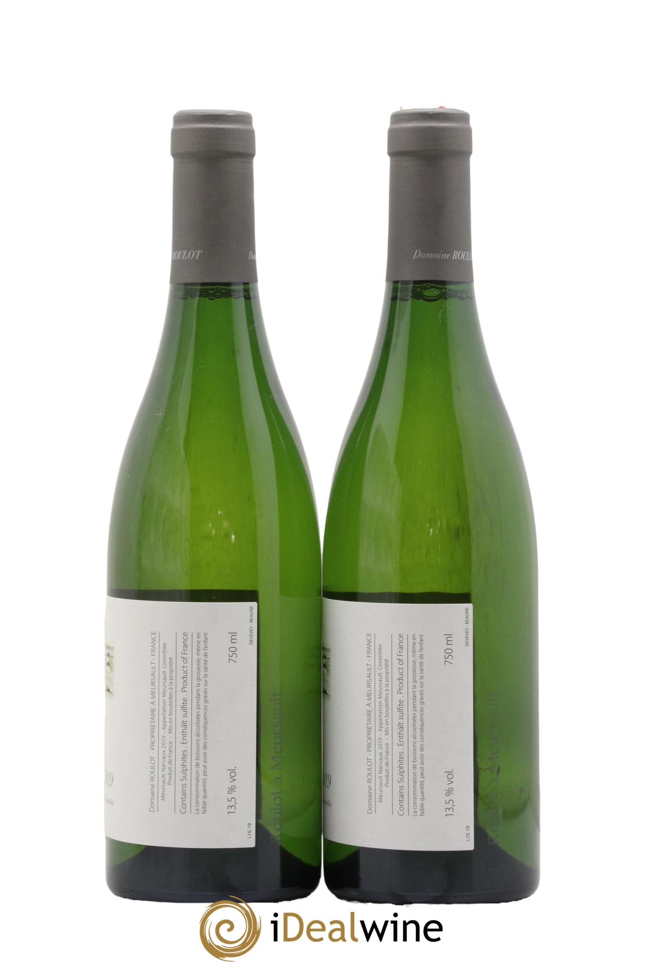 Meursault Les Narvaux Roulot (Domaine) 2019 - Lot de 2 bouteilles - 1