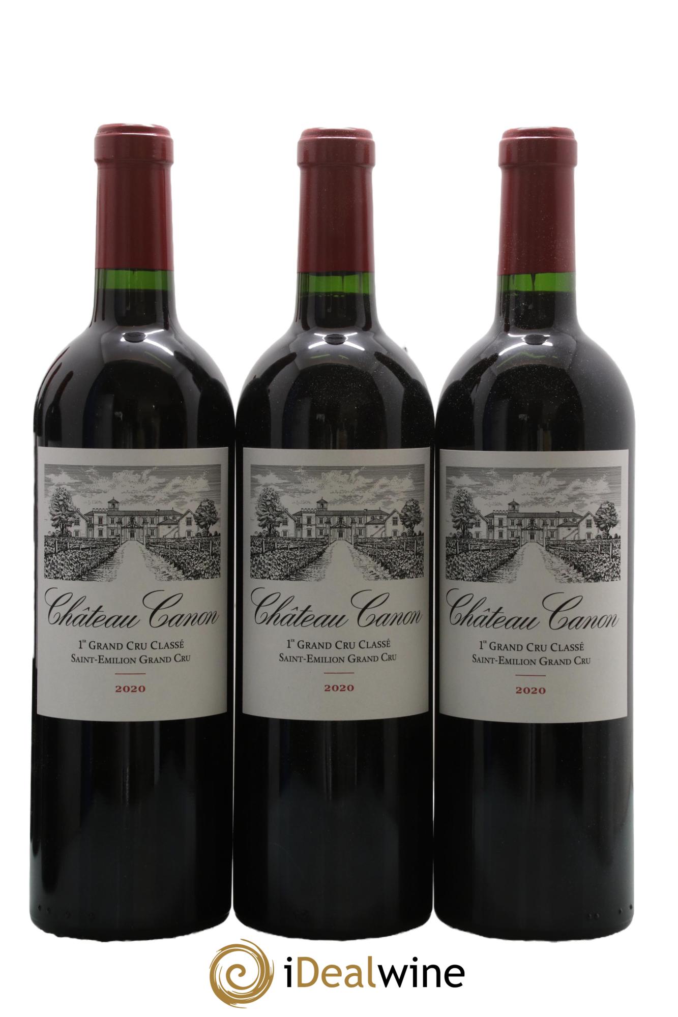 Château Canon 1er Grand Cru Classé B 2020 - Lot of 6 bottles - 1