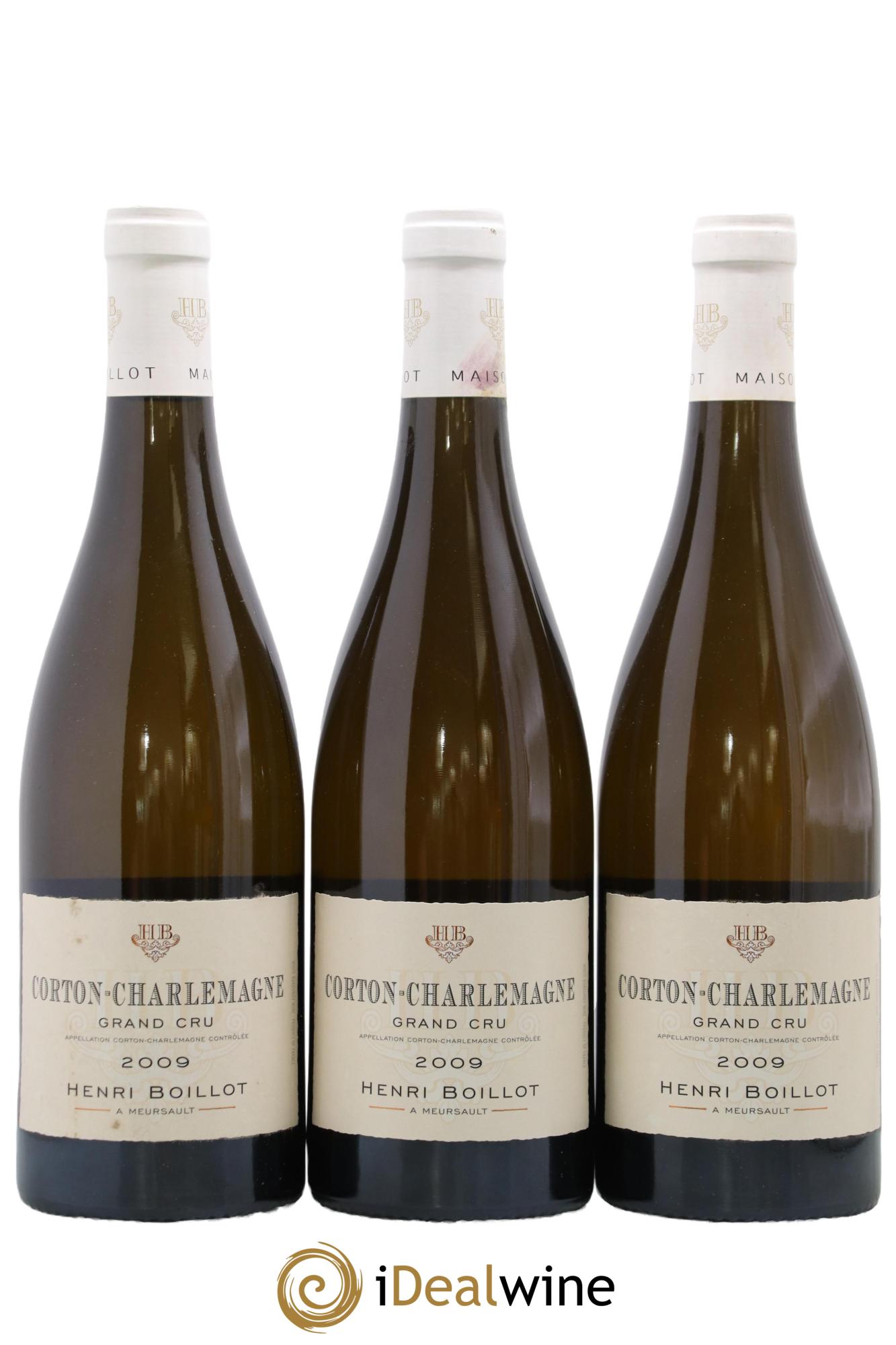 Corton-Charlemagne Grand Cru Henri Boillot (Domaine) 2009 - Lot of 3 bottles - 0