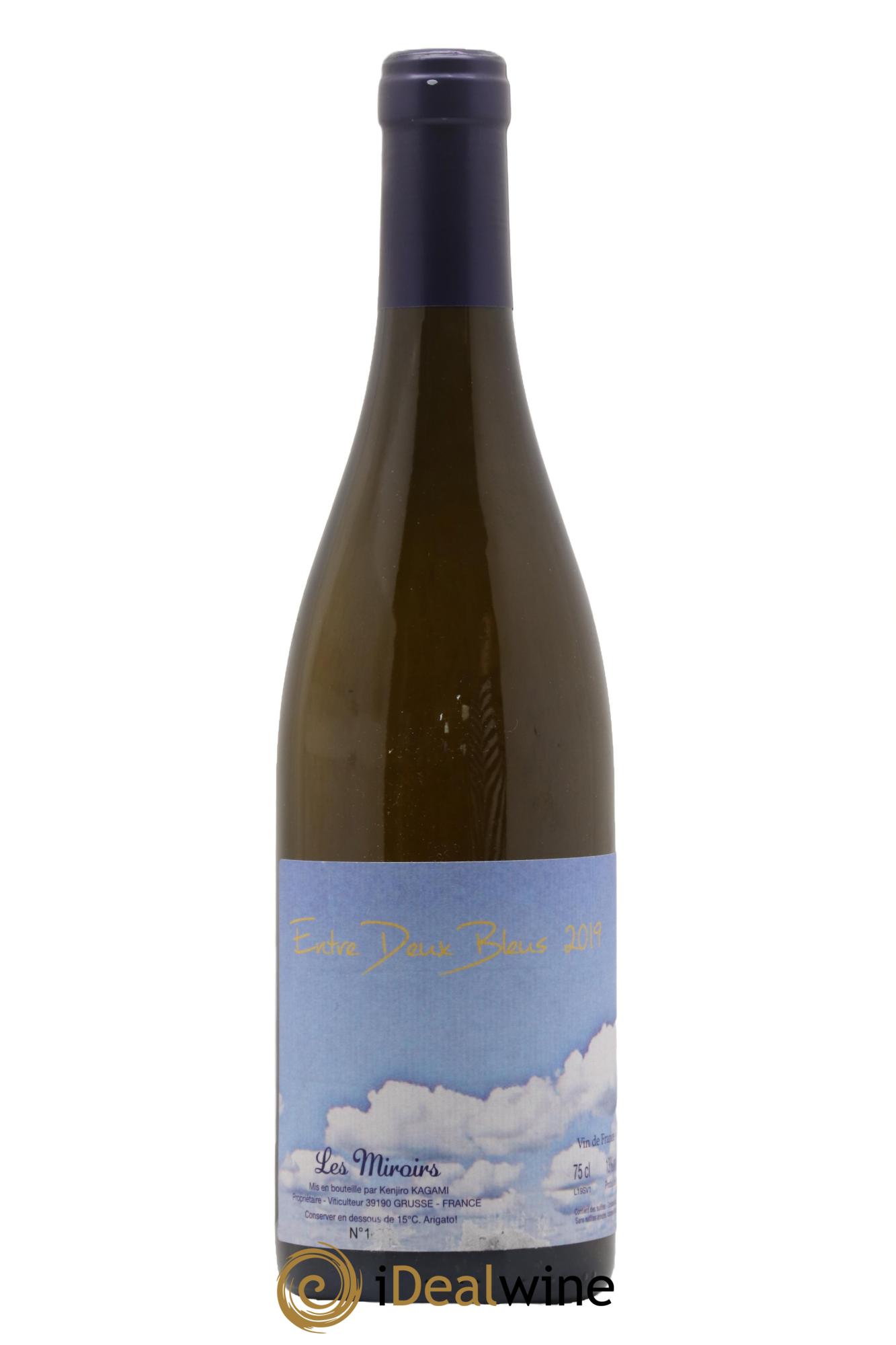 Vin de France Entre Deux Bleus Les saugettes Kenjiro Kagami - Domaine des Miroirs 2019 - Lot de 1 bouteille - 0