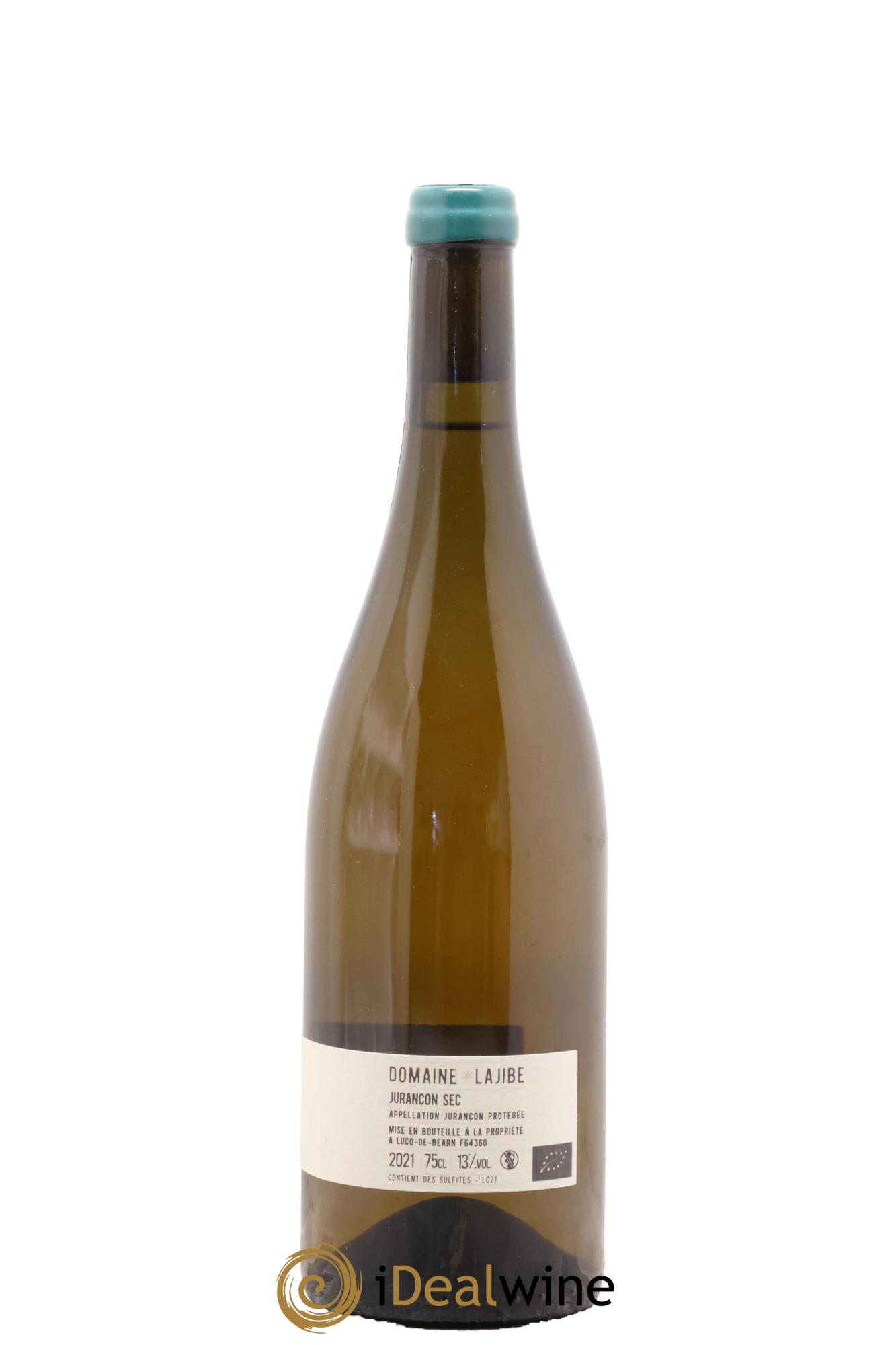 Jurançon sec Carmeret Domaine Lajibe - Jean-Baptiste Semmartin 2021 - Lot de 1 bouteille - 1