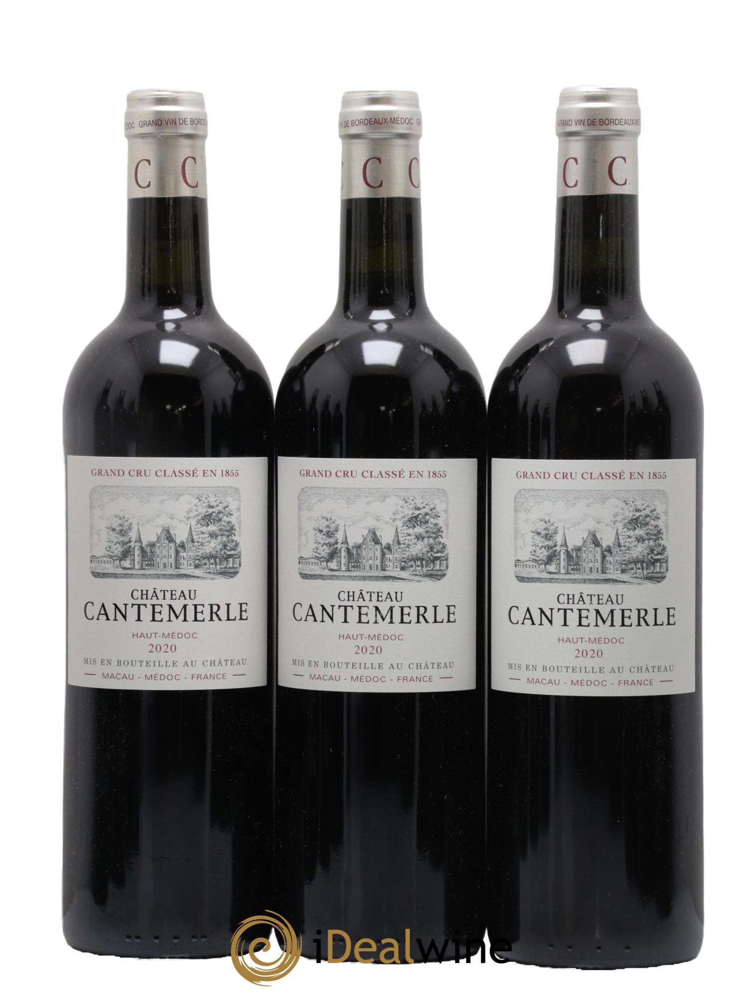 Château Cantemerle 5ème Grand Cru Classé 2020 - Lot de 12 bouteilles - 2