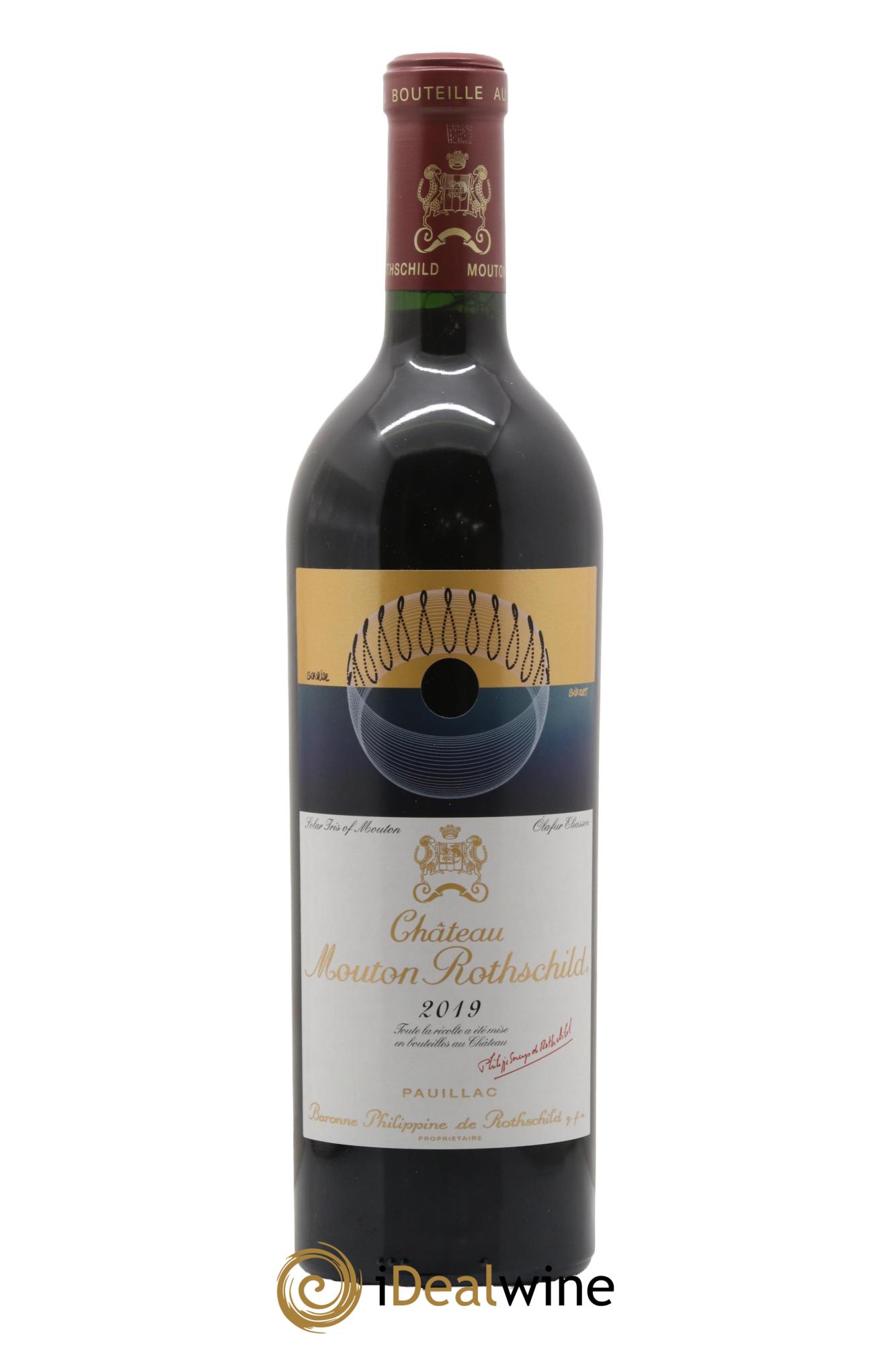 Château Mouton Rothschild 1er Grand Cru Classé 2019 - Lot of 1 bottle - 0