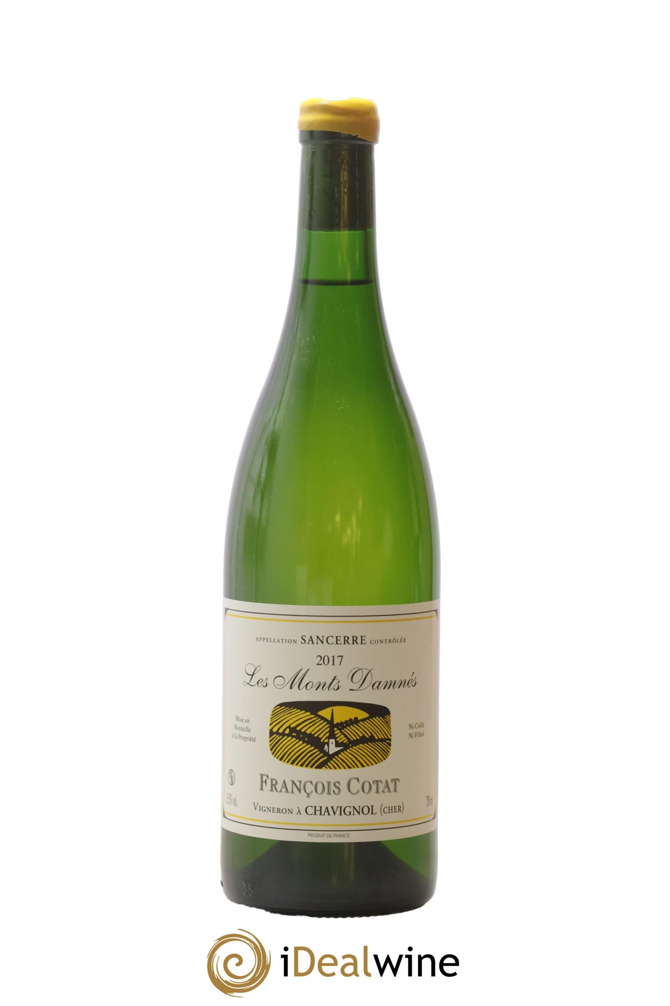 Sancerre Les Monts Damnés François Cotat 2017 - Posten von 1 Flasche - 0
