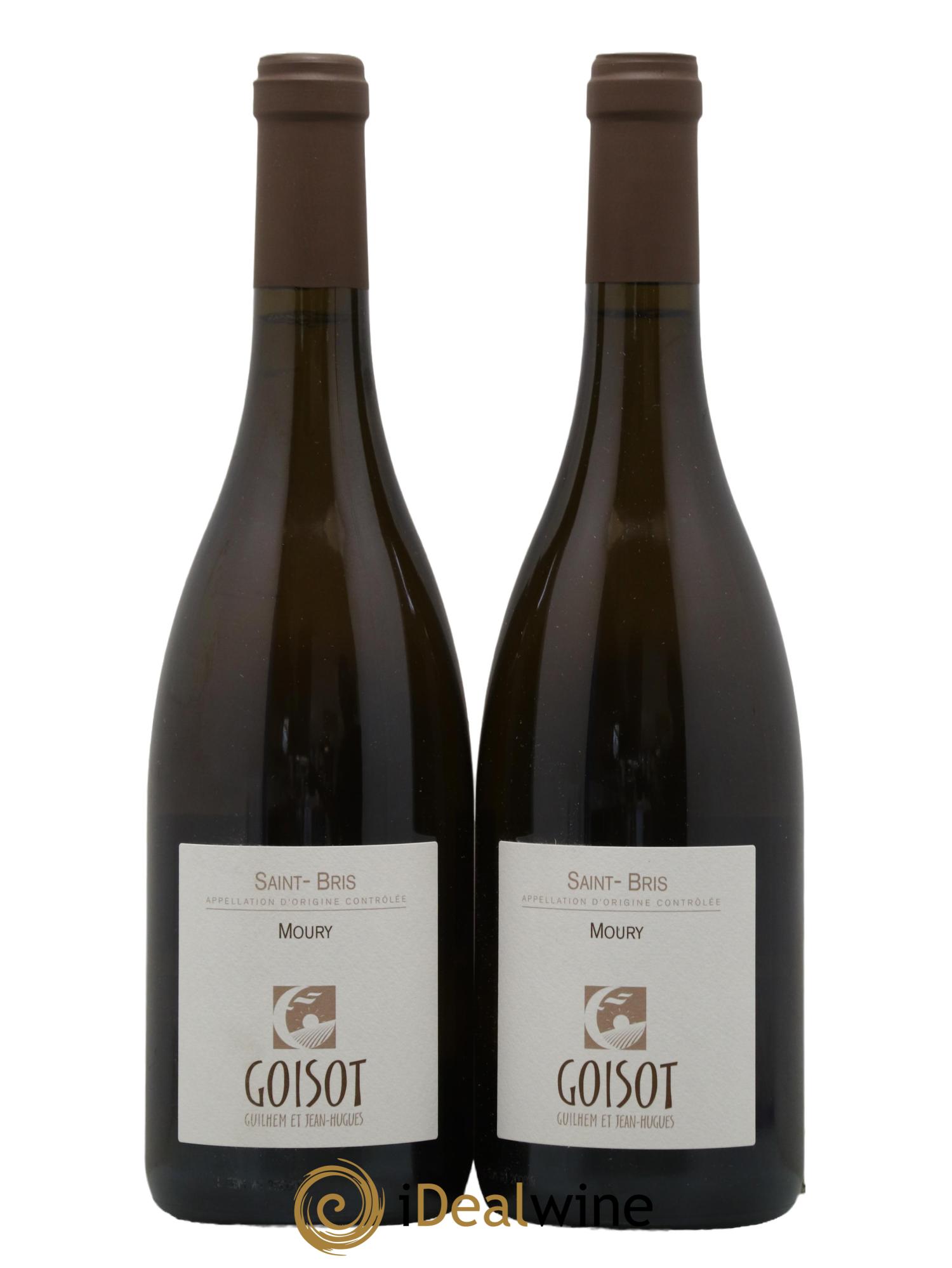 Bourgogne Saint-Bris Moury Goisot 2018 - Posten von 2 Flaschen - 0