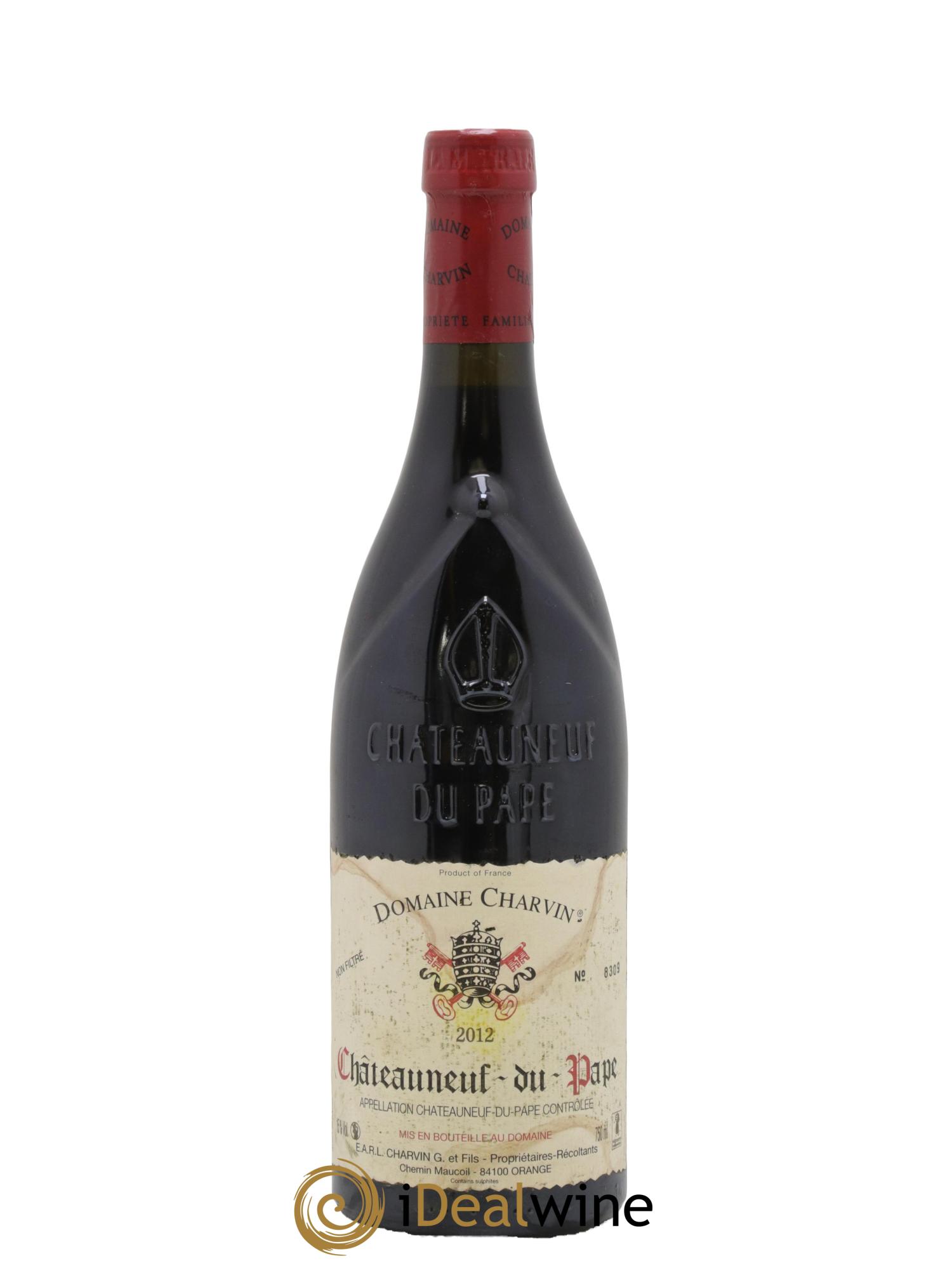 Châteauneuf-du-Pape Charvin (Domaine) 2012 - Lotto di 1 bottiglia - 0