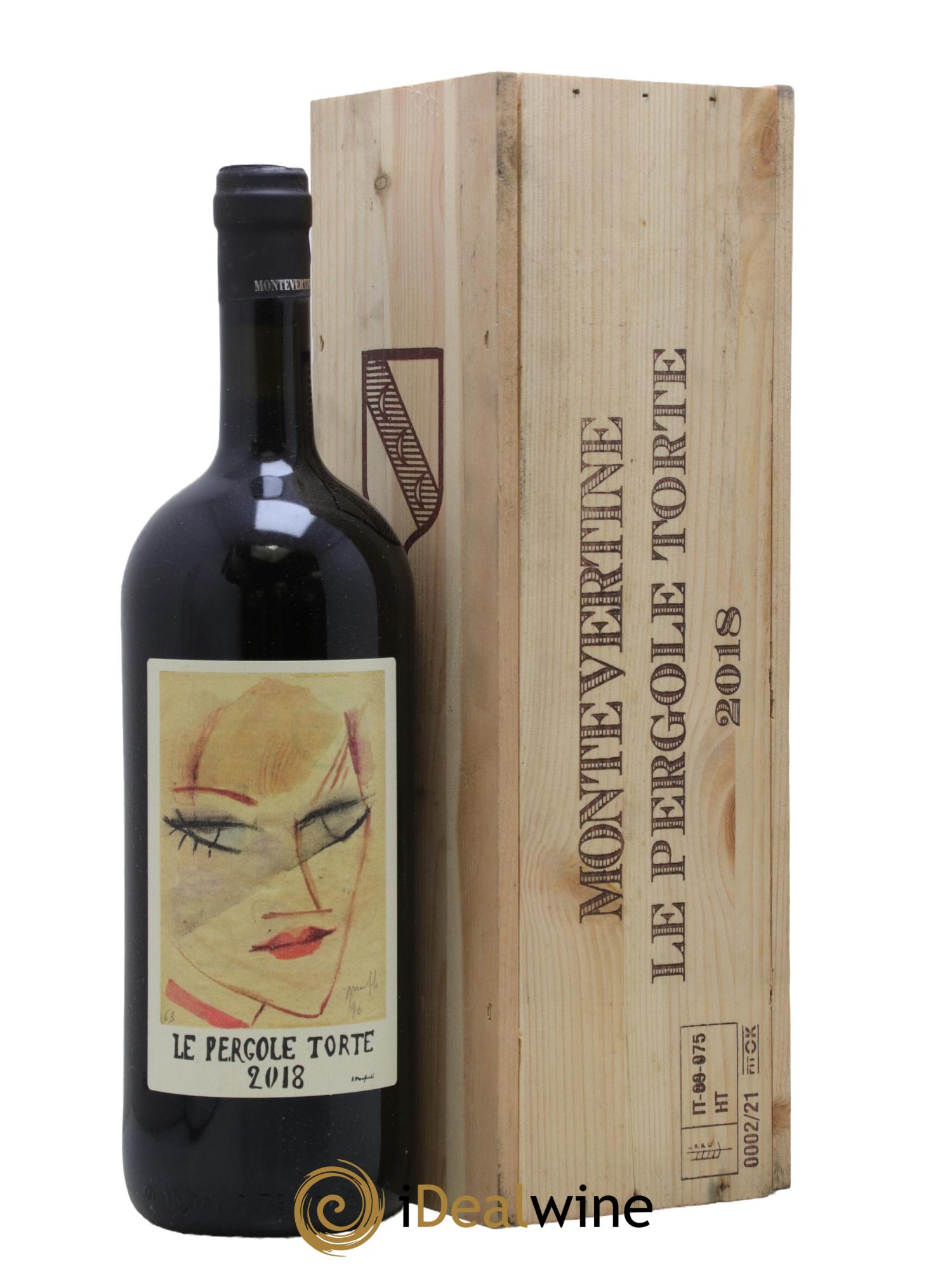 Toscana IGT Montevertine Le Pergole Torte Famille Manetti 2018 - Posten von 1 Flasche - 0