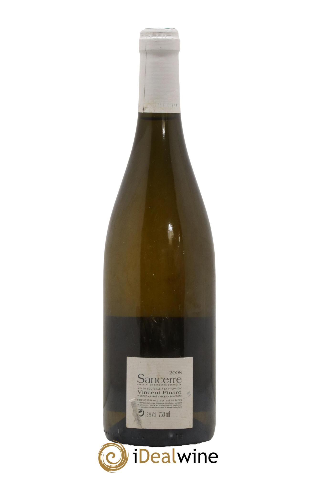 Sancerre Florès Vincent Pinard  2008 - Posten von 1 Flasche - 1