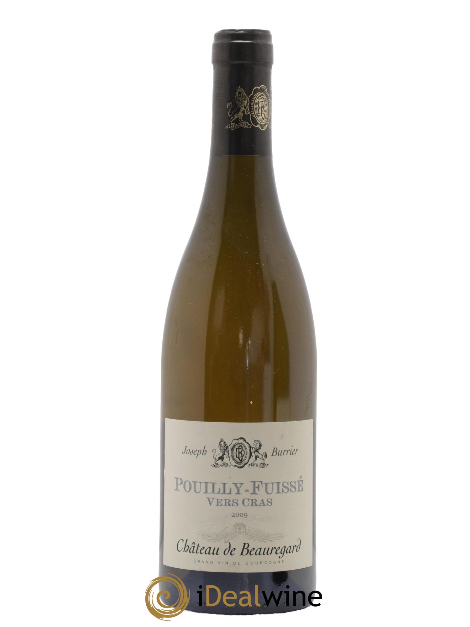 Pouilly-Fuissé Vers Cras Chateau de Beauregard 2009 - Lot de 1 bouteille - 0
