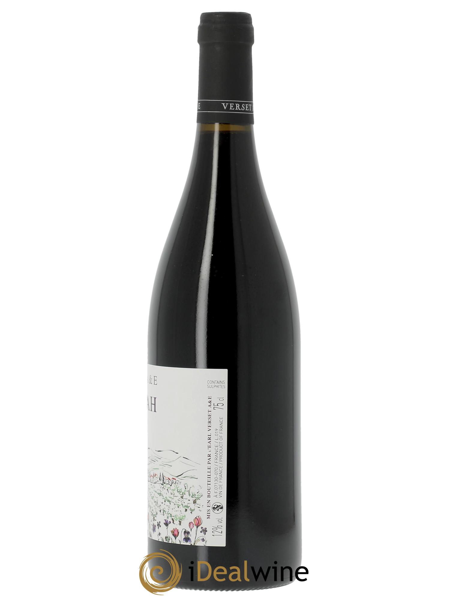 Vin de France Syrah A&E Verset  2022 - Posten von 1 Flasche - 1