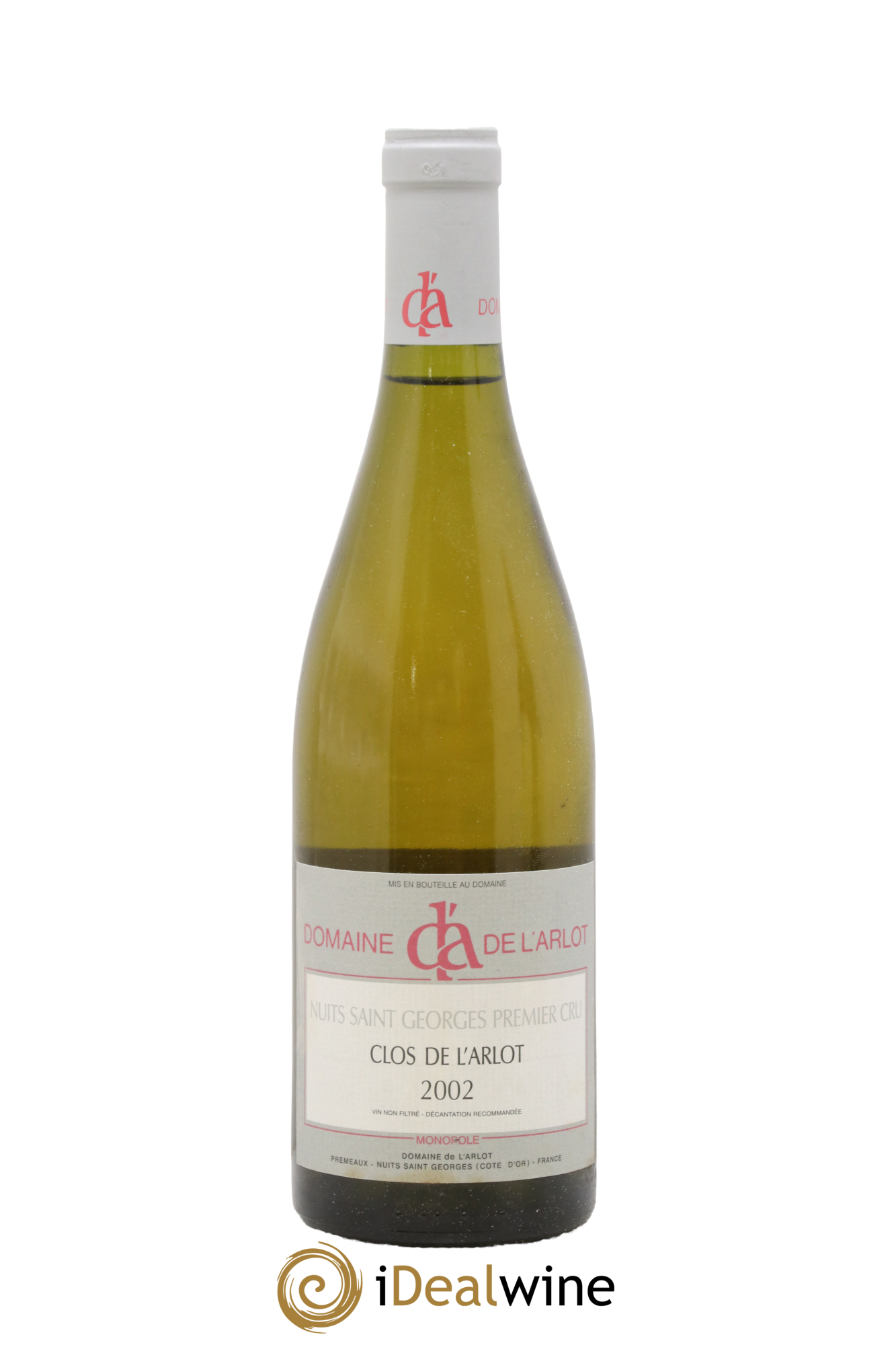 Nuits-Saint-Georges 1er Cru Clos de l'Arlot Domaine de l'Arlot 2002 - Lot de 1 bouteille - 0