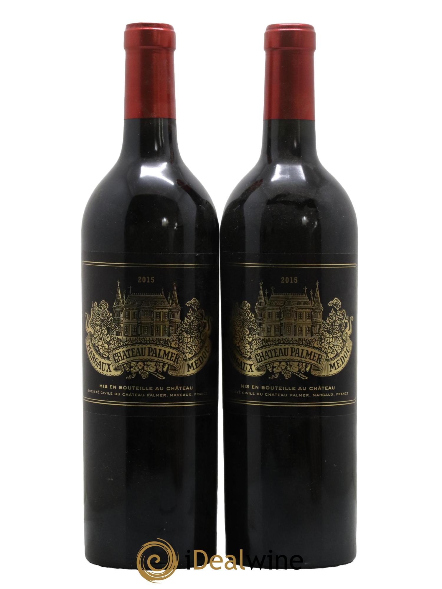 Château Palmer 3ème Grand Cru Classé 2015 - Lot de 2 bouteilles - 0
