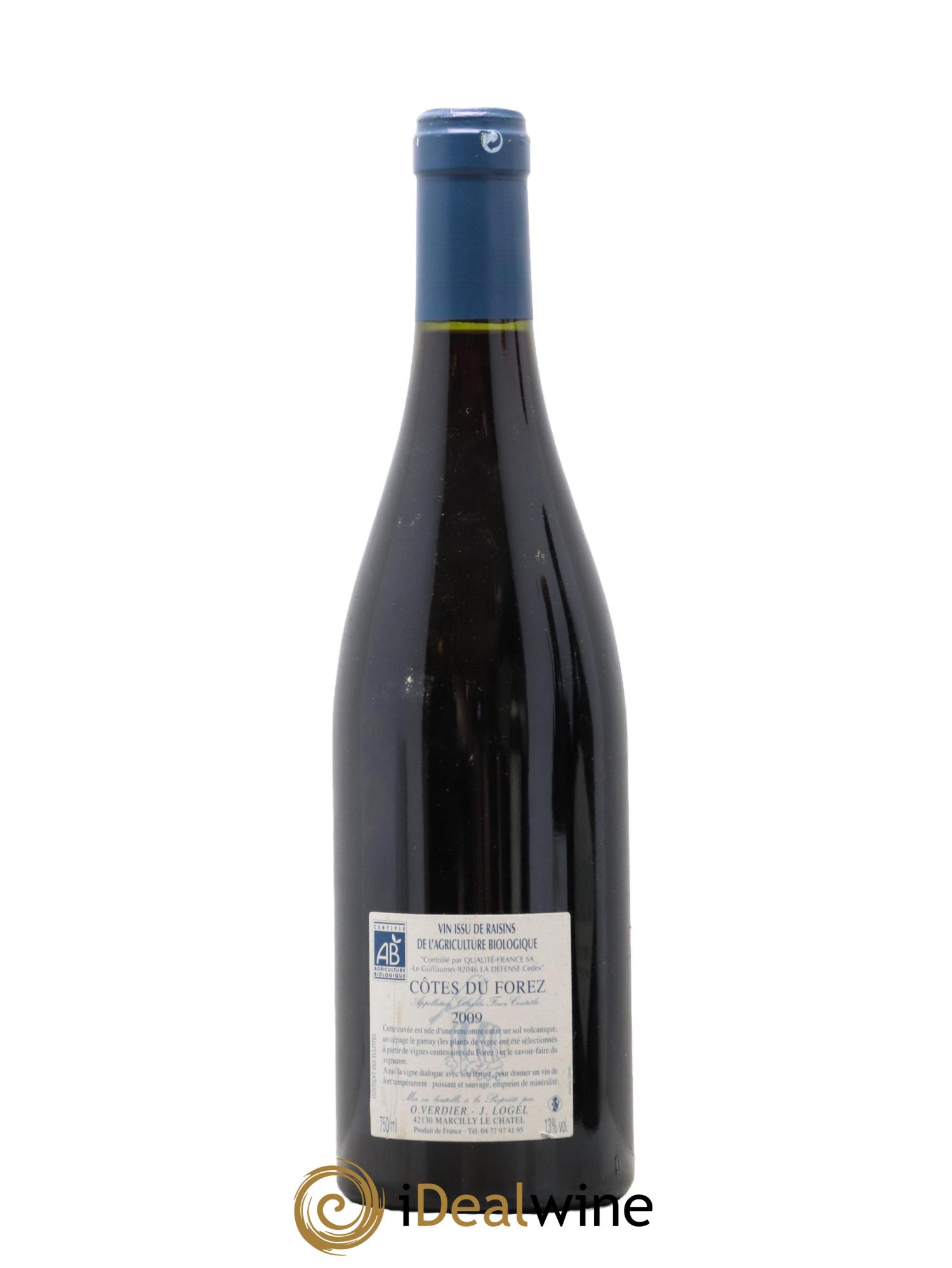 Divers Cotes Du Forez Poycelan Verdier Logel 2009 - Lot de 1 bouteille - 1