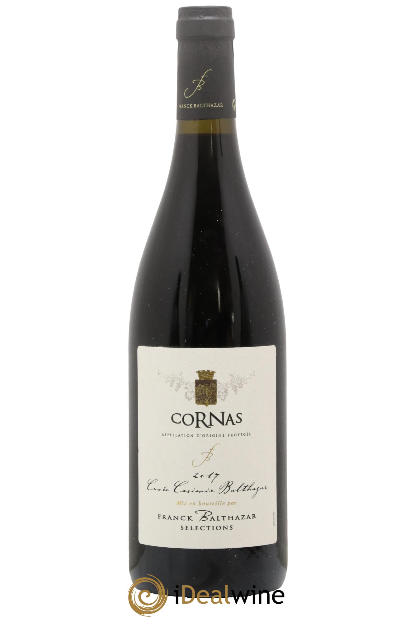 Cornas Cuvée Casimir Balthazar Franck Balthazar (Domaine) 2017 - Lot de 1 bouteille - 0