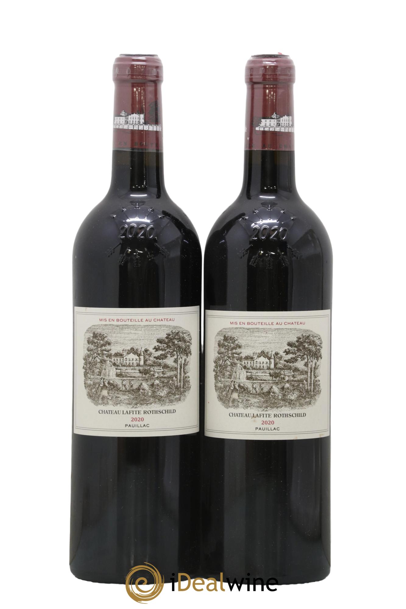 Château Lafite Rothschild 1er Grand Cru Classé  2020 - Posten von 2 Flaschen - 0