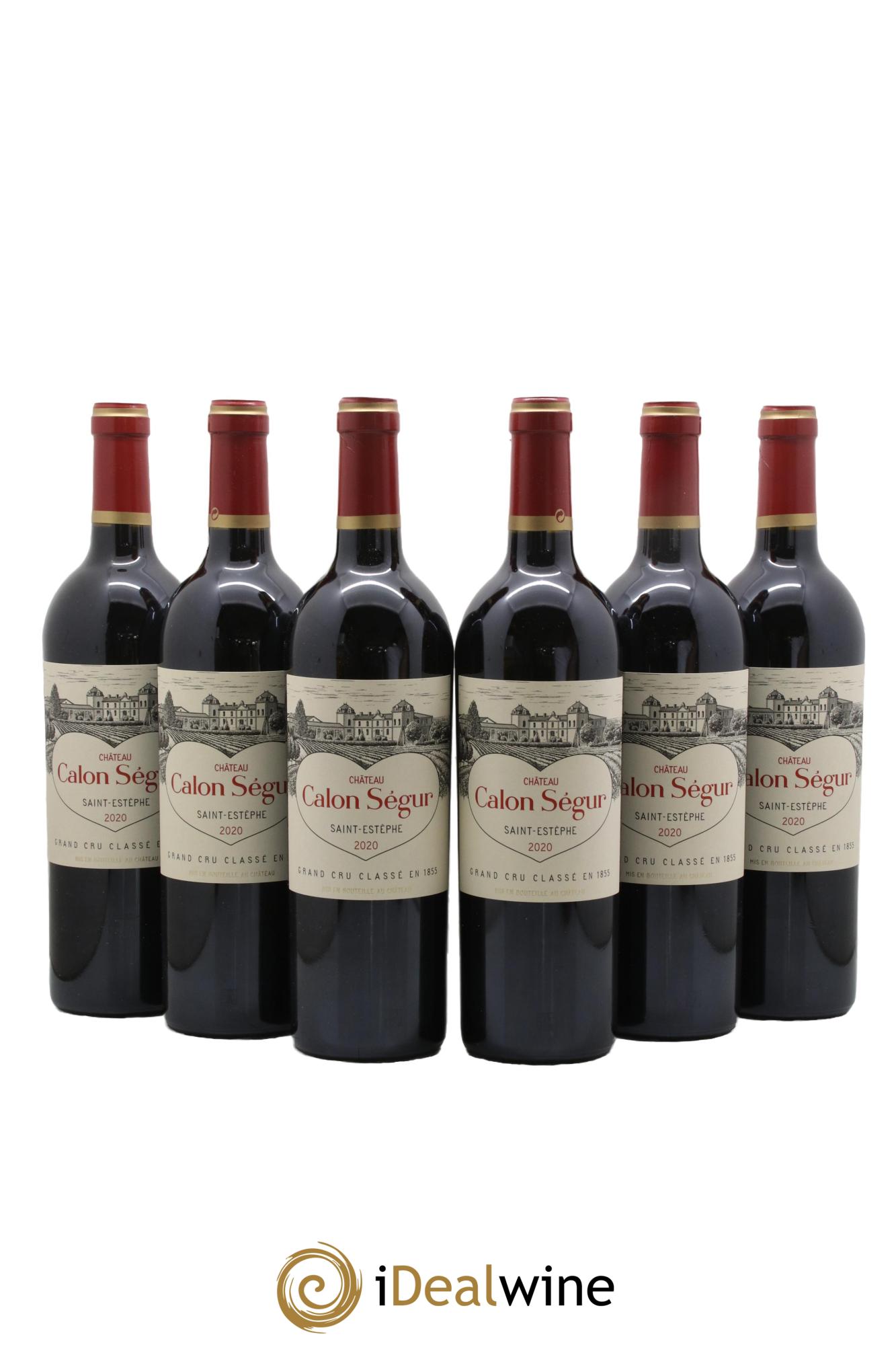 Château Calon Ségur 3ème Grand Cru Classé  2020 - Posten von 6 Flaschen - 0