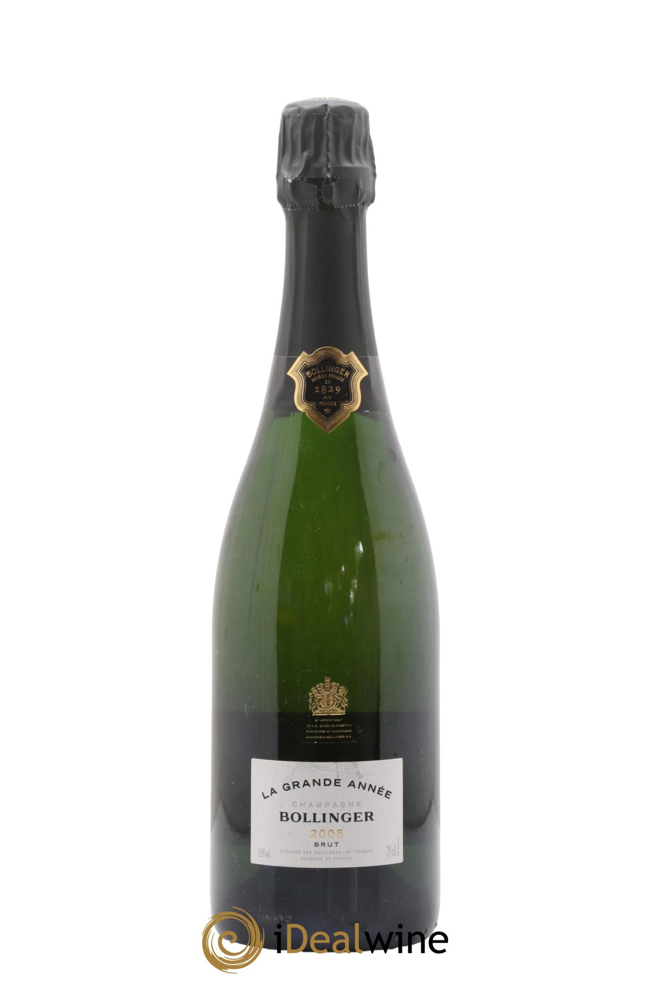 La Grande Année Brut Bollinger 2005 - Lot of 1 bottle - 1