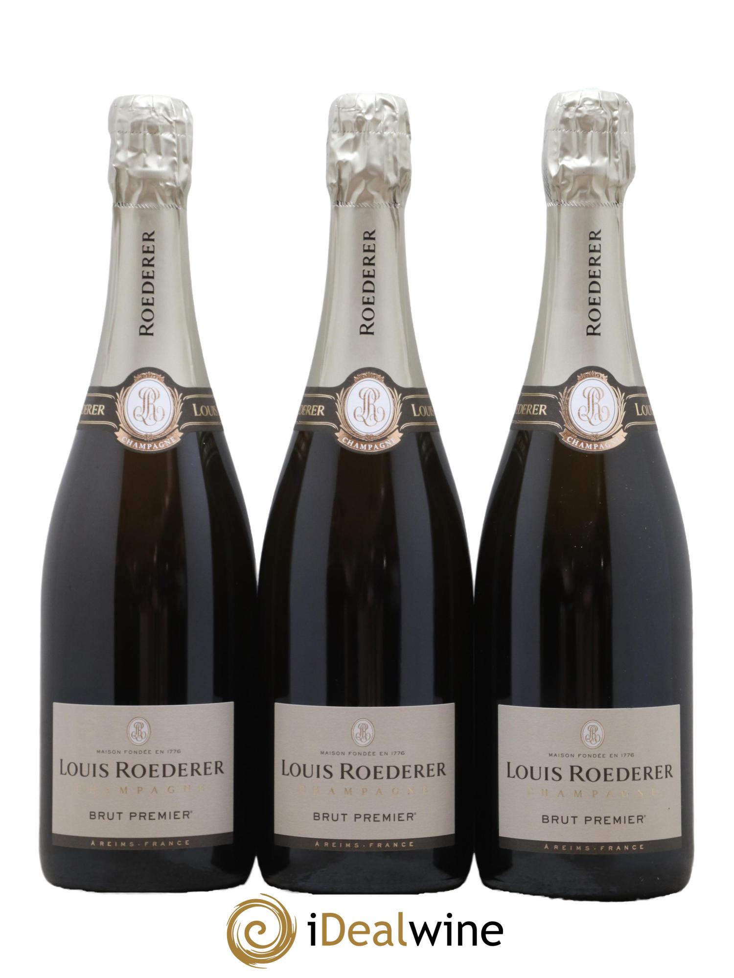 Premier Brut Louis Roederer - Lot de 3 bouteilles - 0