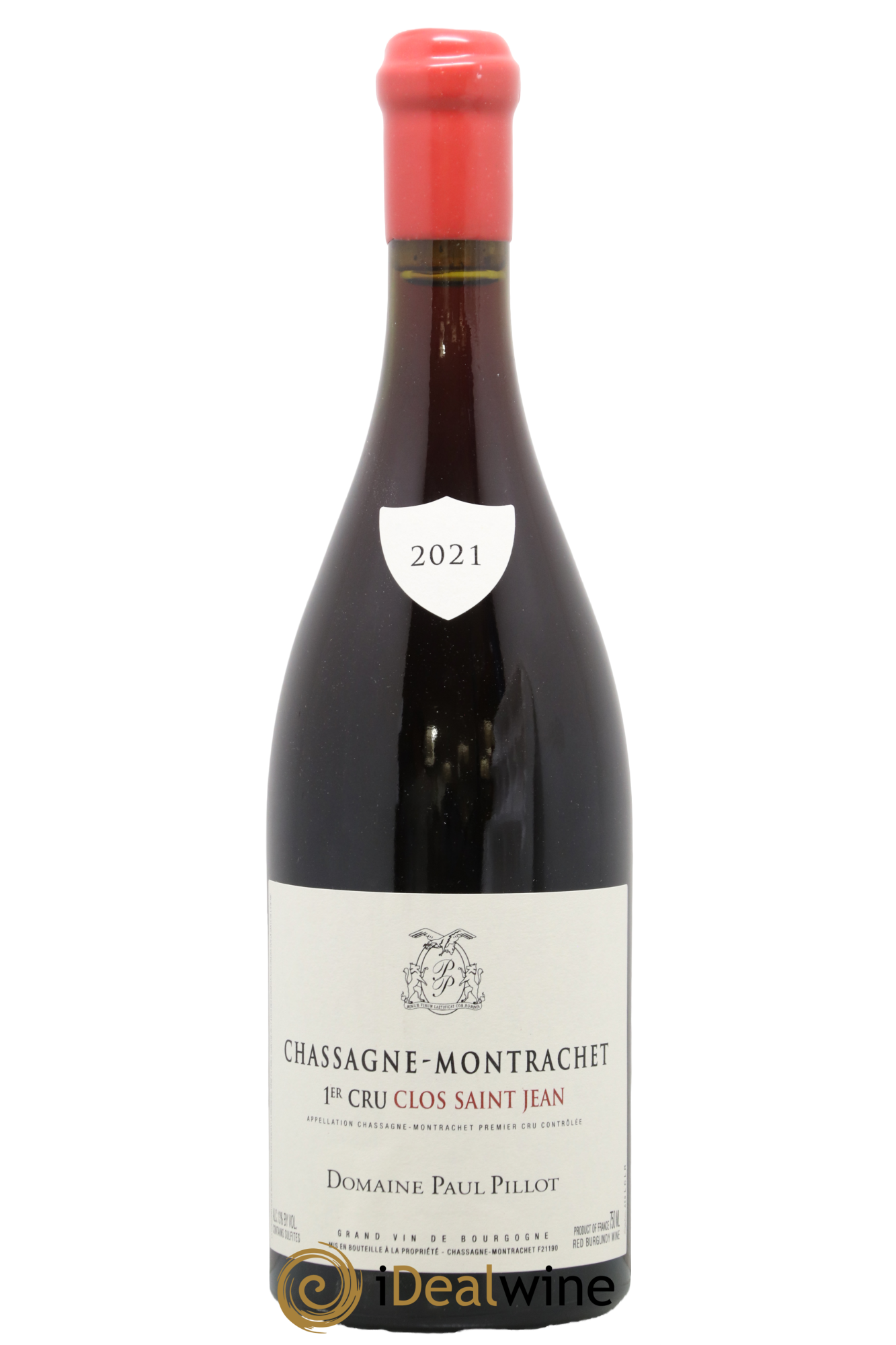 Chassagne-Montrachet 1er Cru Clos Saint-Jean Paul Pillot (Domaine) 2021 - Lot de 1 bouteille - 0