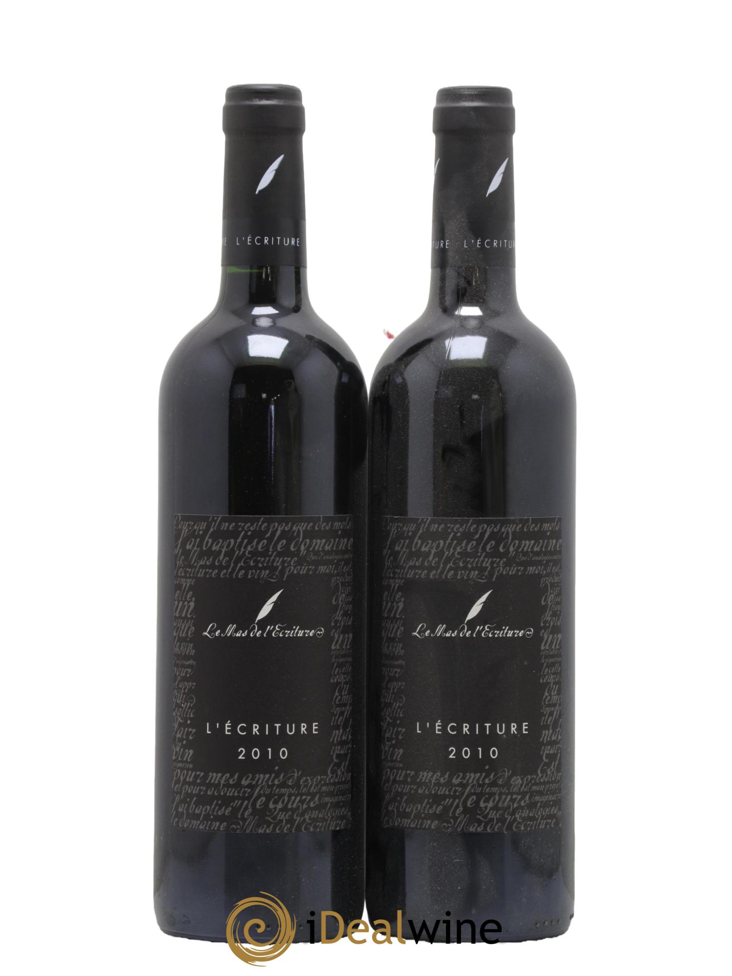 Coteaux du Languedoc Mas de L Ecriture 2010 - Lot de 2 bouteilles - 0