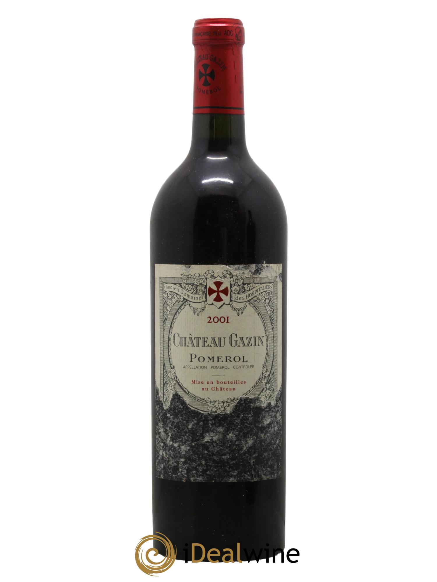 Château Gazin 2001 - Lot de 1 bouteille - 0