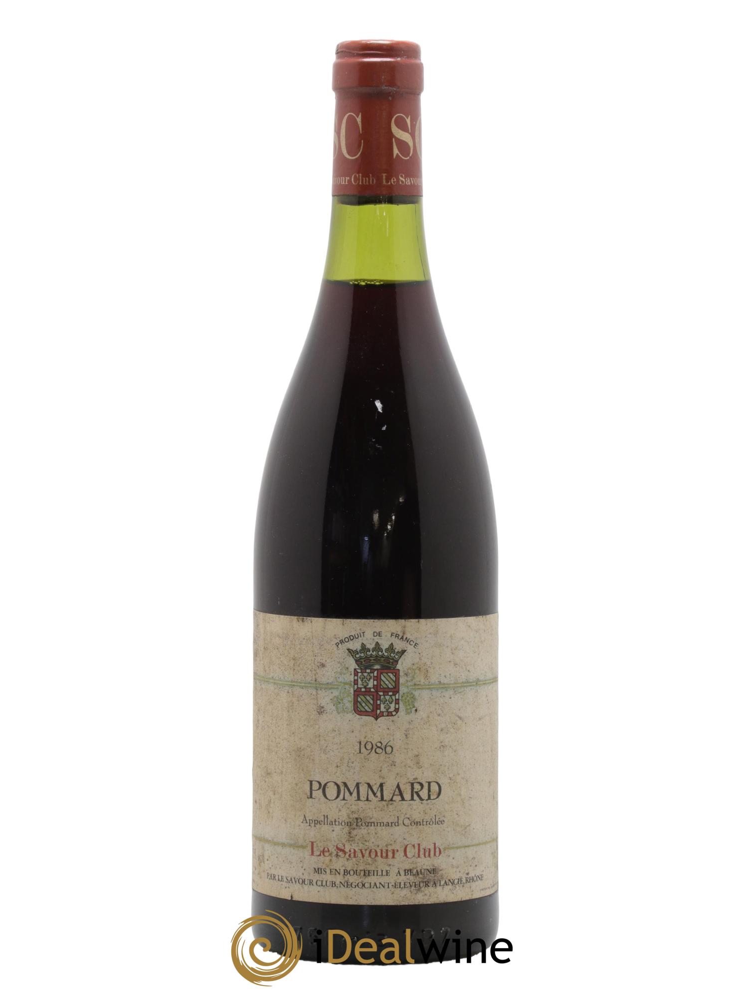 Pommard Savour Club 1986 - Lot de 1 bouteille - 0
