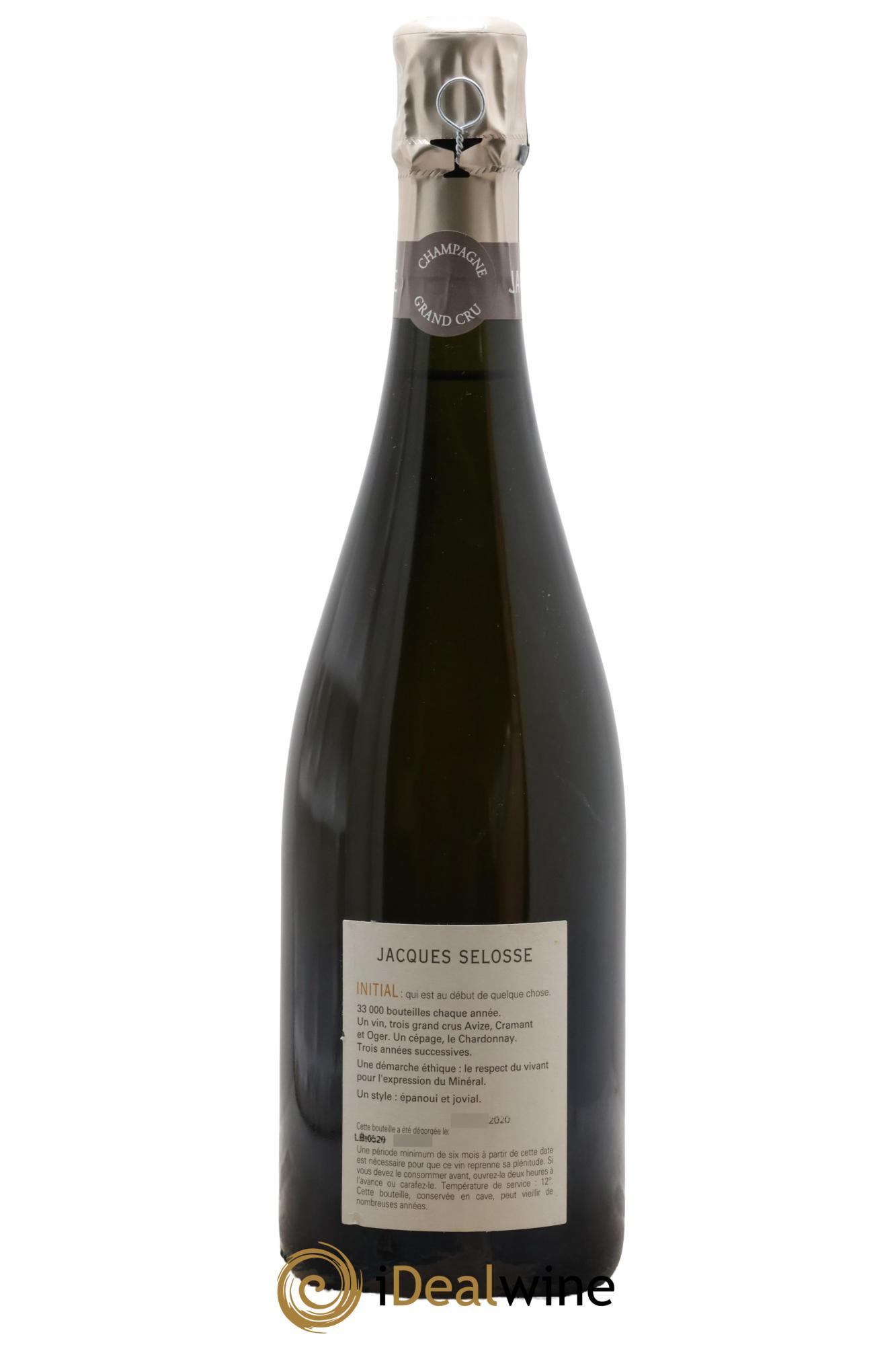 Initial Brut Jacques Selosse - Lot of 1 bottle - 1