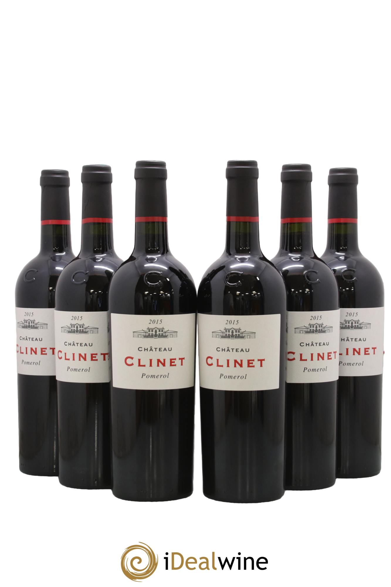 Château Clinet 2015 - Posten von 6 Flaschen - 0