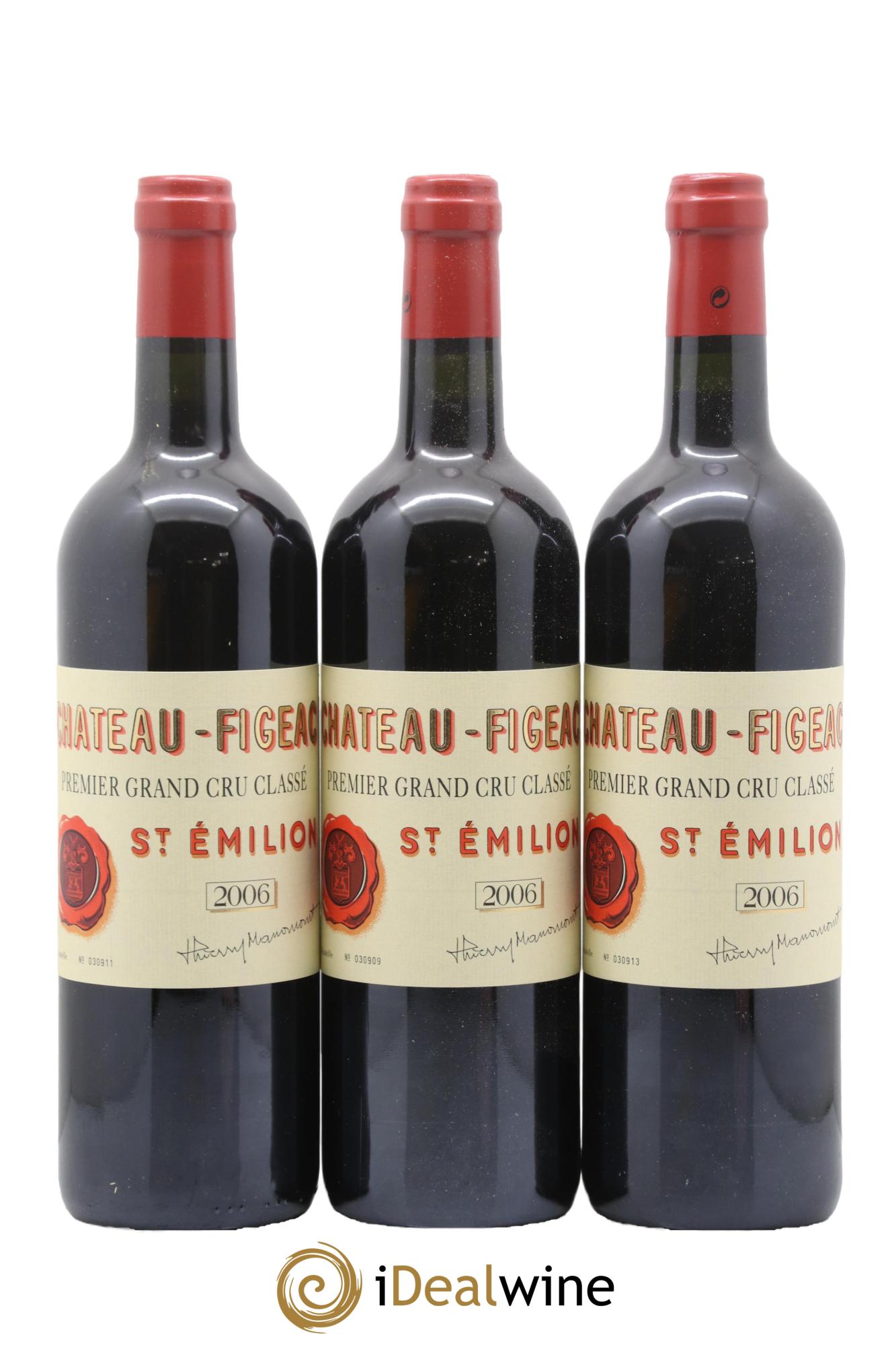 Château Figeac 1er Grand Cru Classé A 2006 - Posten von 12 Flaschen - 1