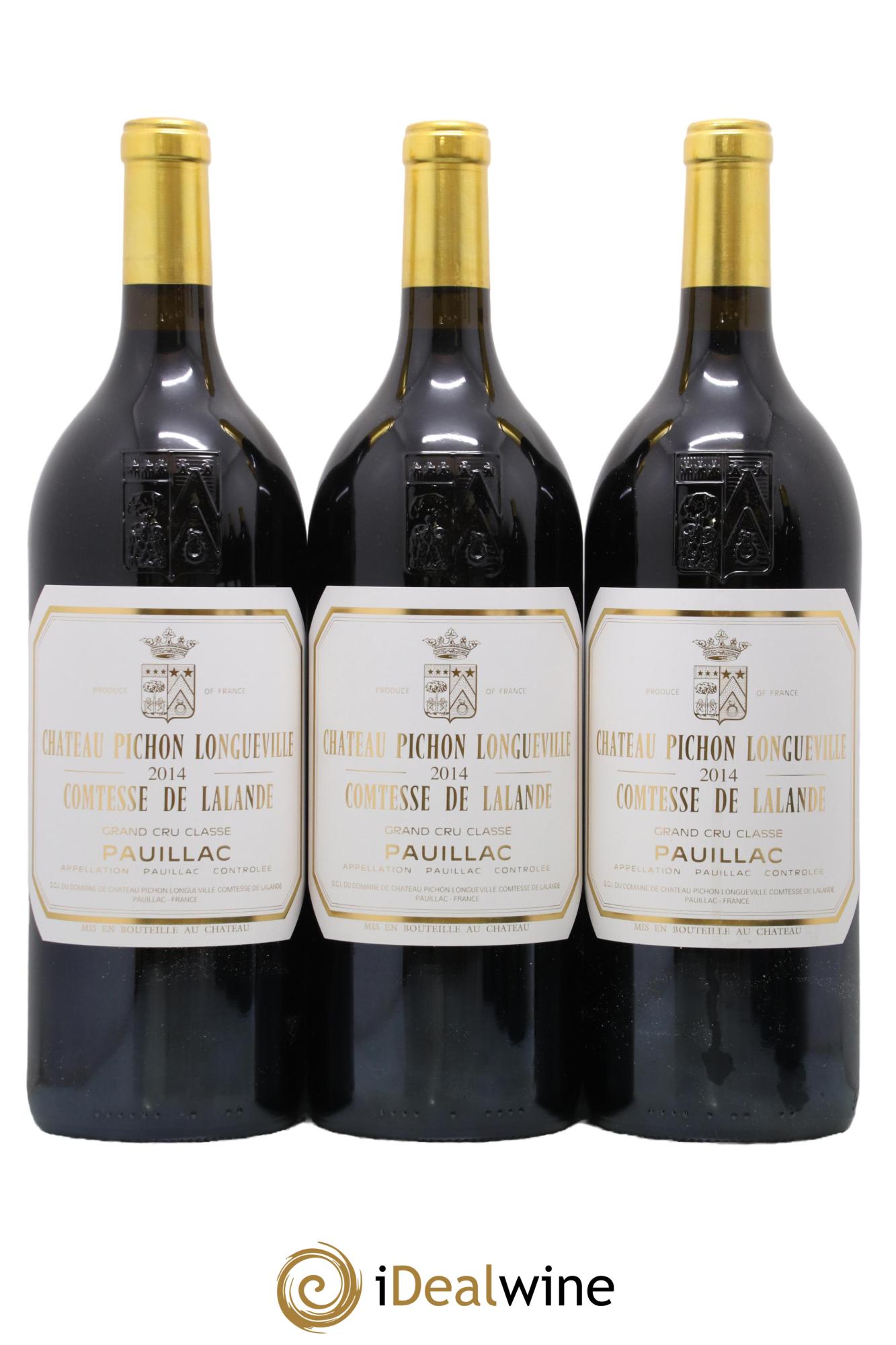 Château Pichon Longueville Comtesse de Lalande 2ème Grand Cru Classé 2014 - Posten von 6 Magnum - 1