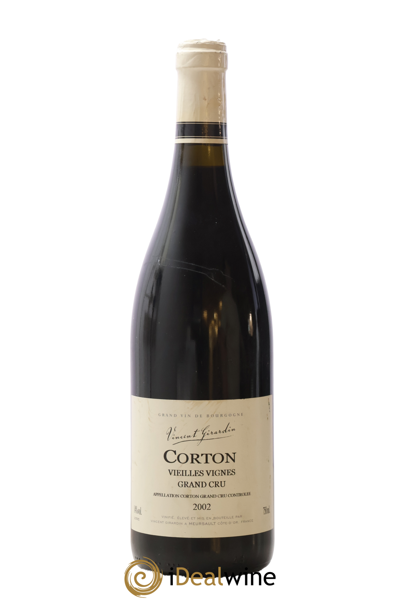 Corton Grand Cru Vieilles Vignes Vincent Girardin 2002 - Lot of 1 bottle - 0