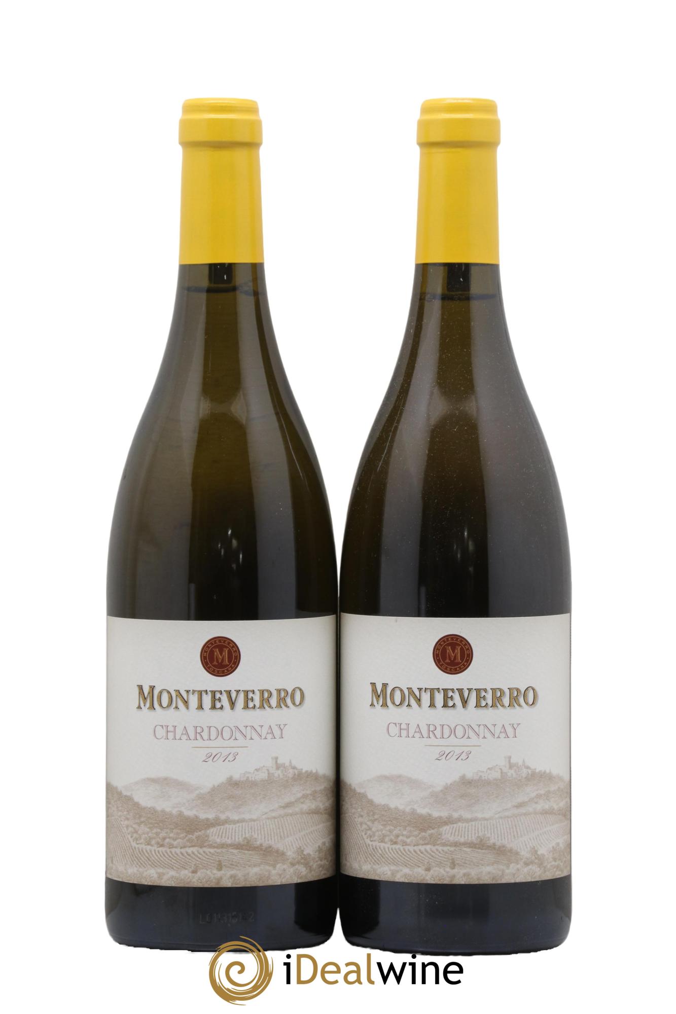 Italie Toscana Chardonnay Monteverro 2013 - Posten von 2 Flaschen - 0