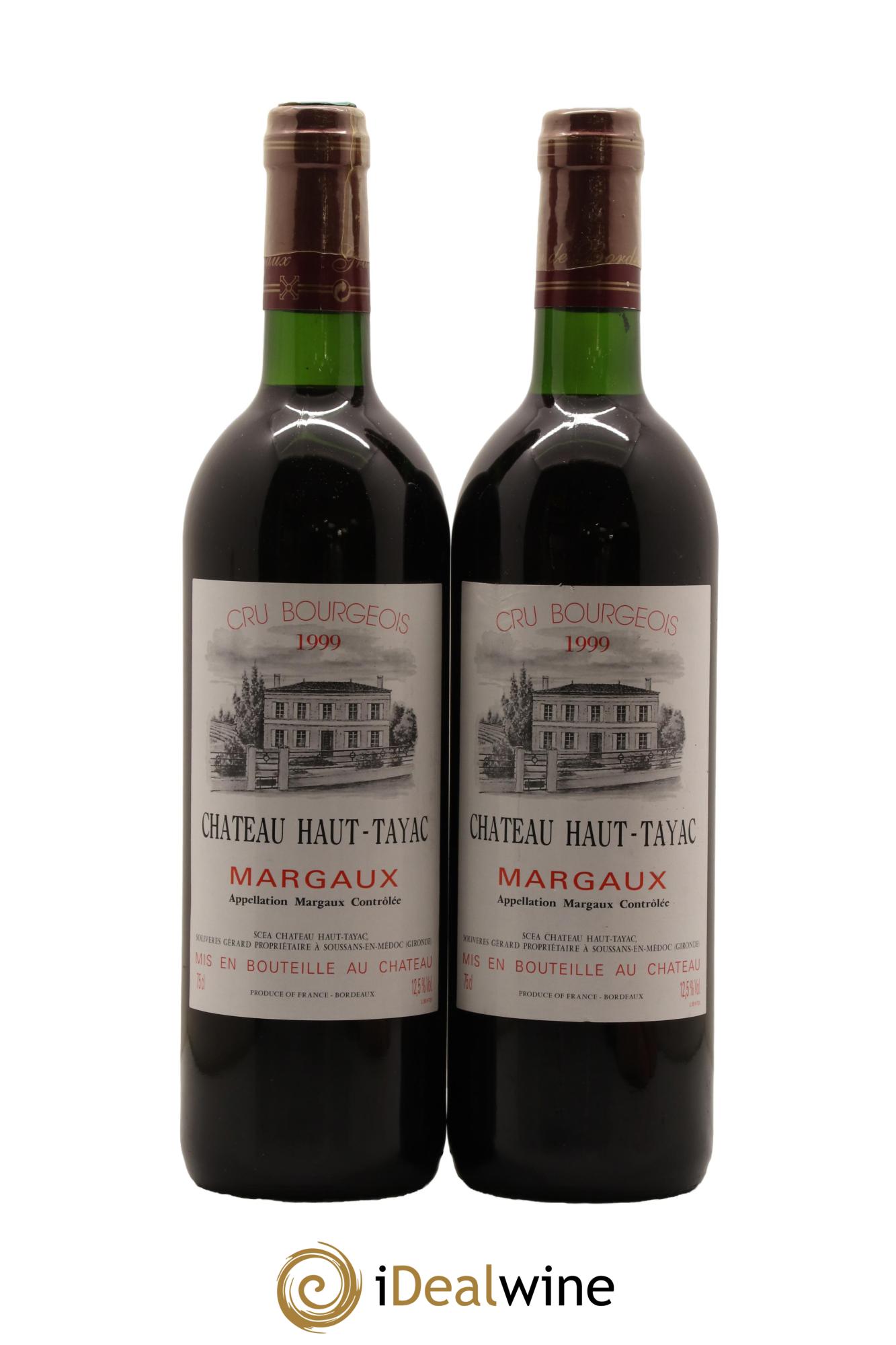 Château Haut-Tayac 1999 - Lot de 2 bouteilles - 0
