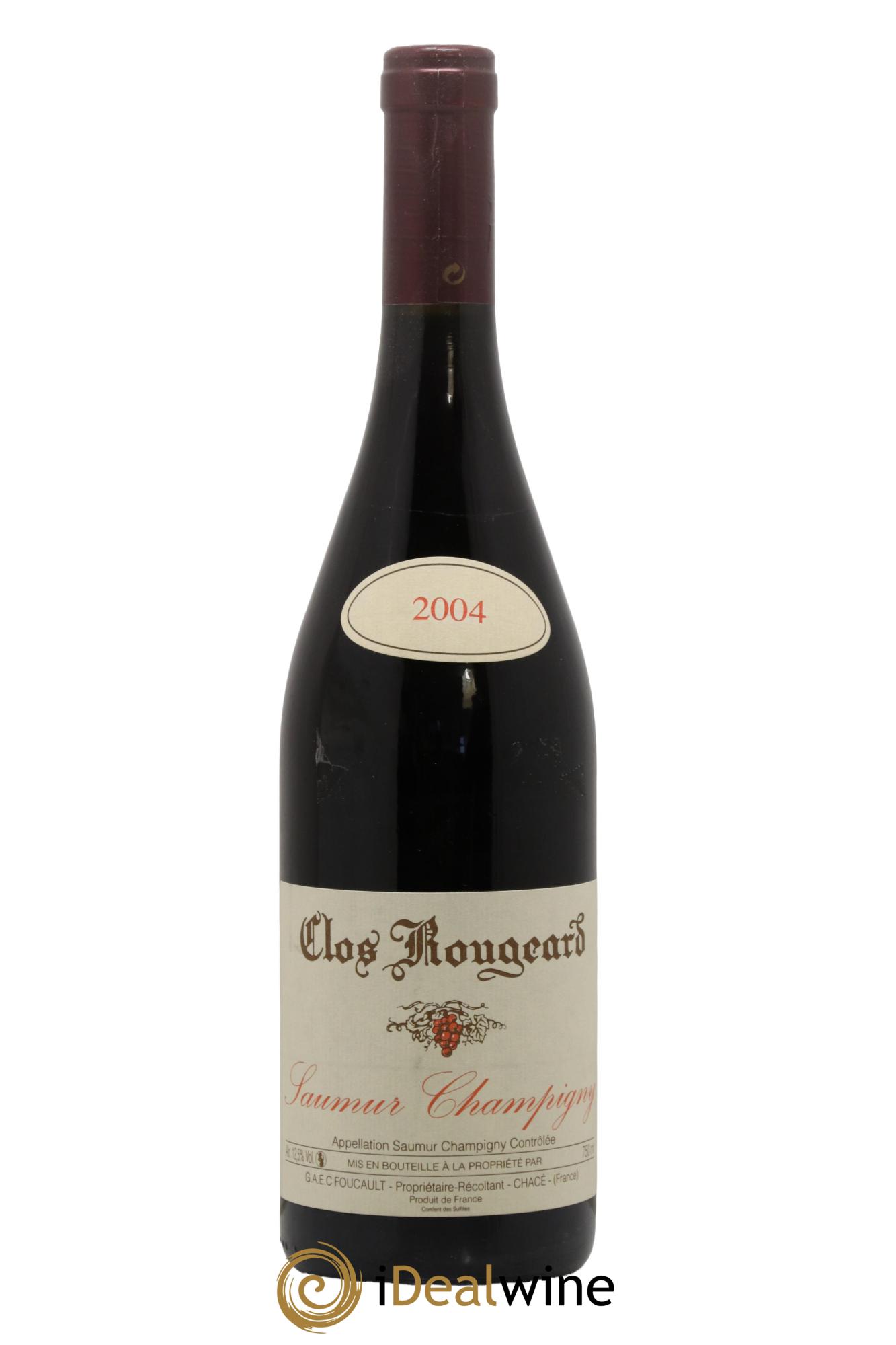 Saumur-Champigny Clos Rougeard 2004 - Lot de 1 bouteille - 0